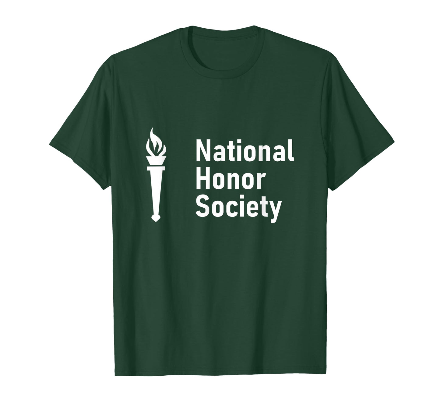 National Honor Society Scholastic Torch Logo T-Shirt