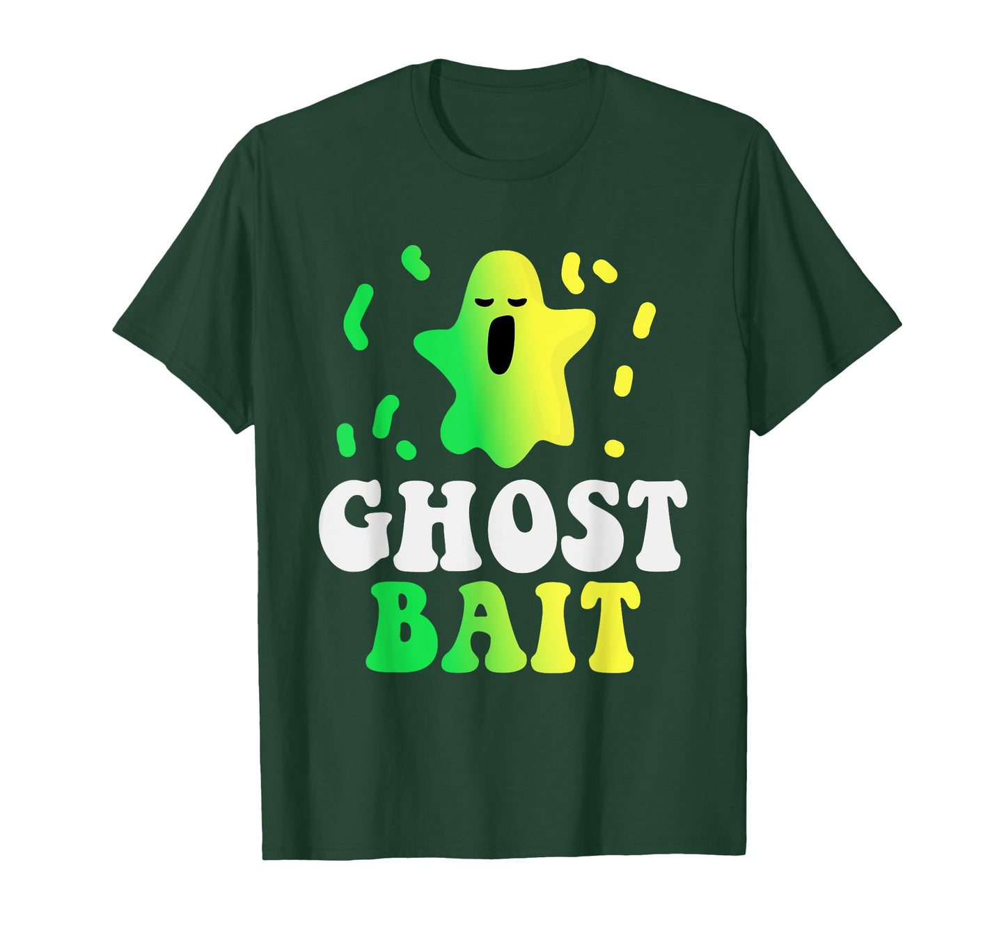 Ghost Bait Funny Halloween Spooky Ghost T-Shirt