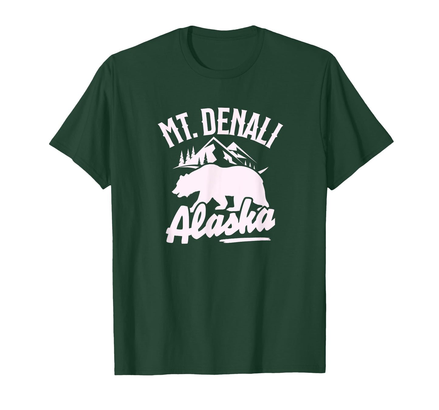 Retro Mount Denali Souvenir/Mt. Denali T-Shirt