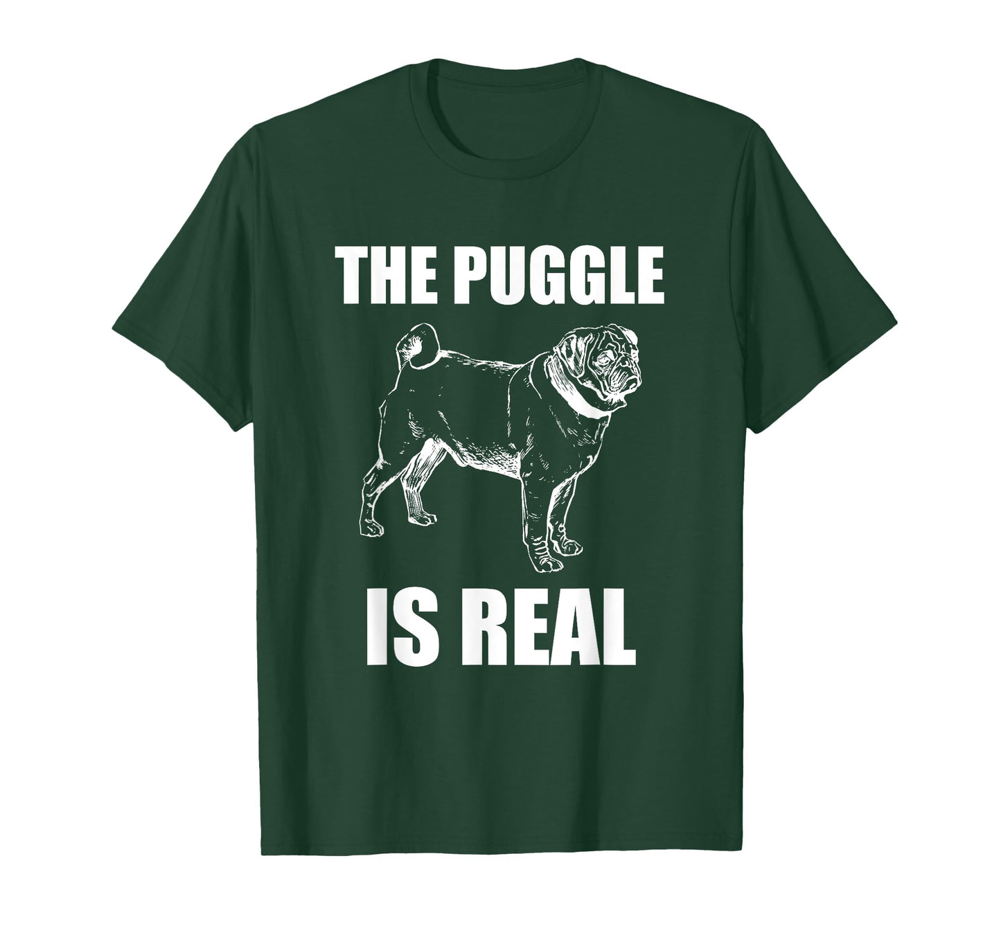 The Puggle is Real t shirt