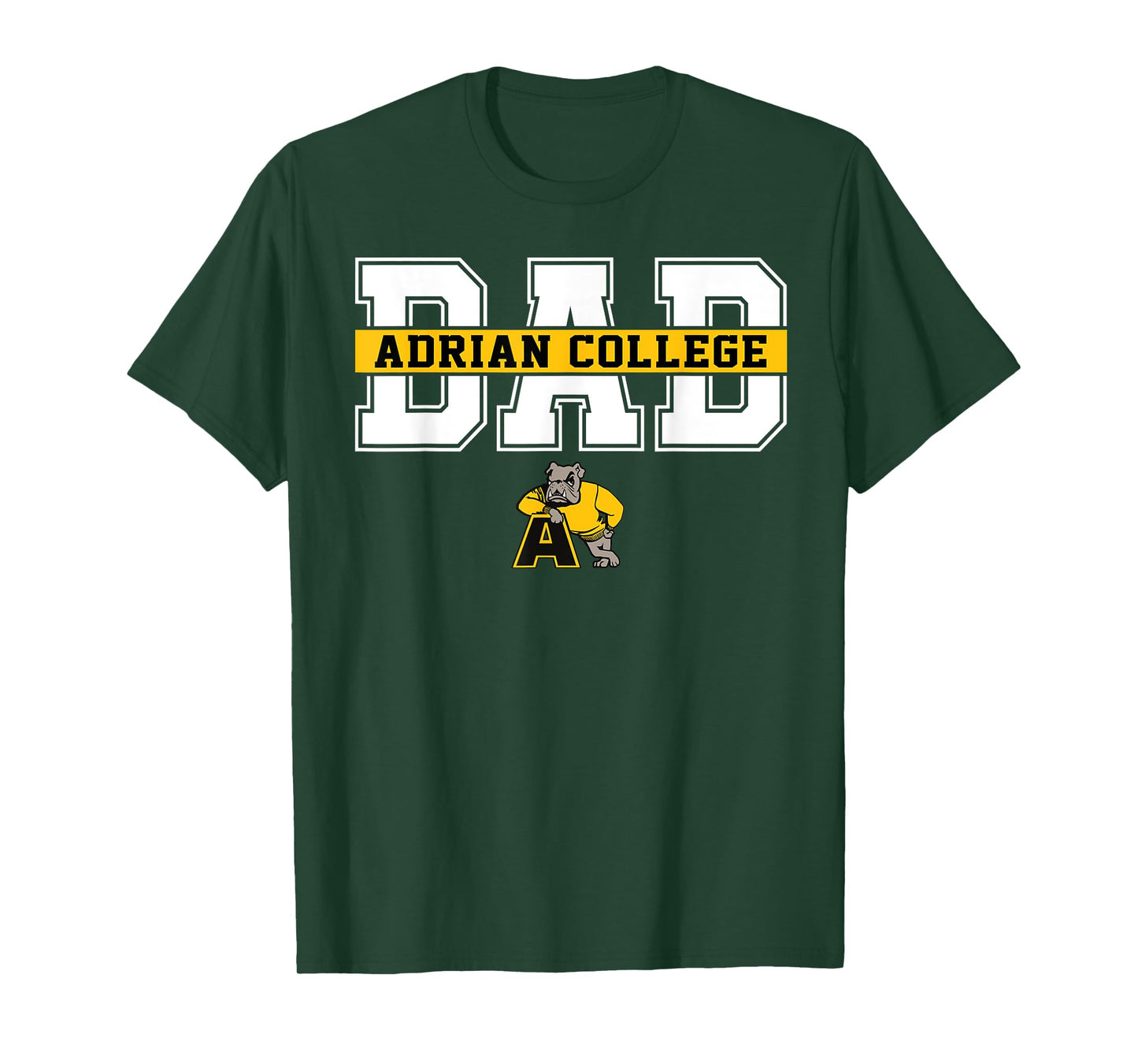 Adrian College Dad Father Arch Vintage Design Men T-Shirt