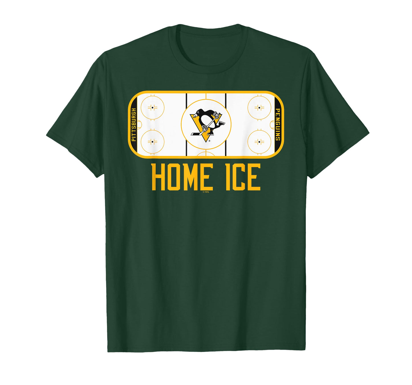 Pittsburgh Penguins Home Ice Dark Heather T-Shirt