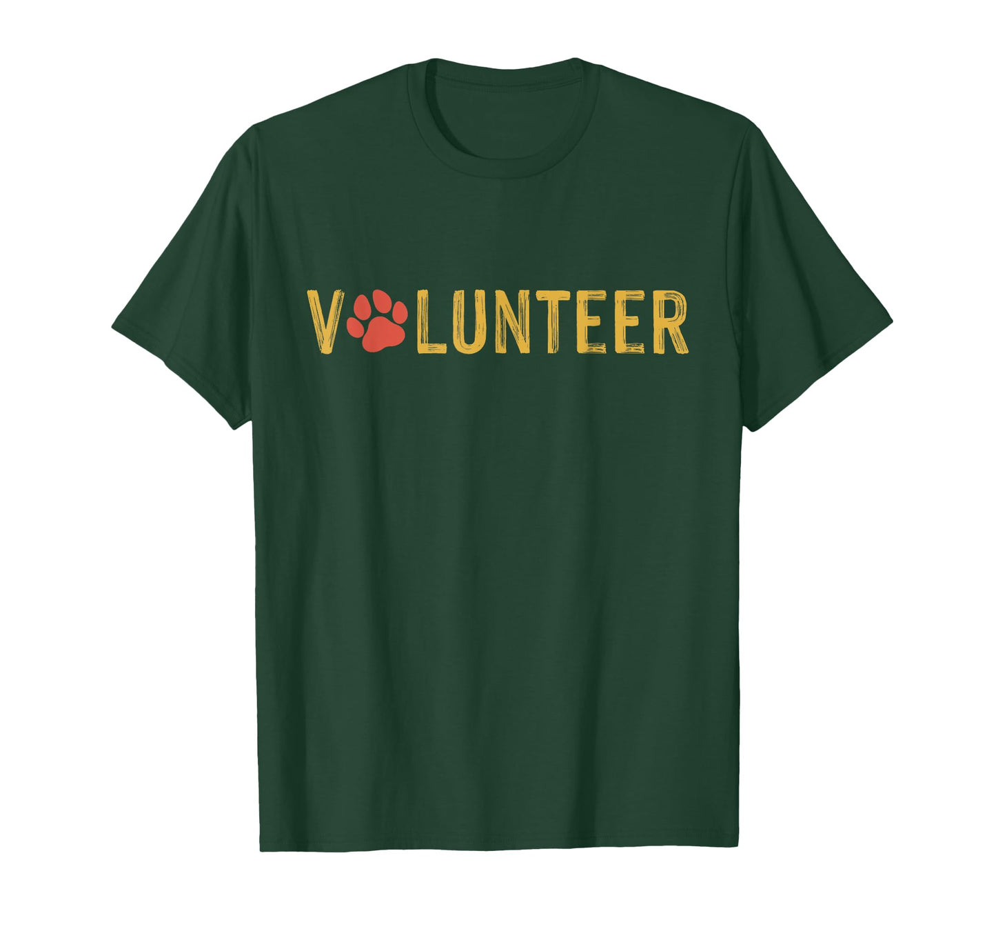 Animal Shelter Volunteer Veterinarian Dog Paw Animal Rescue T-Shirt
