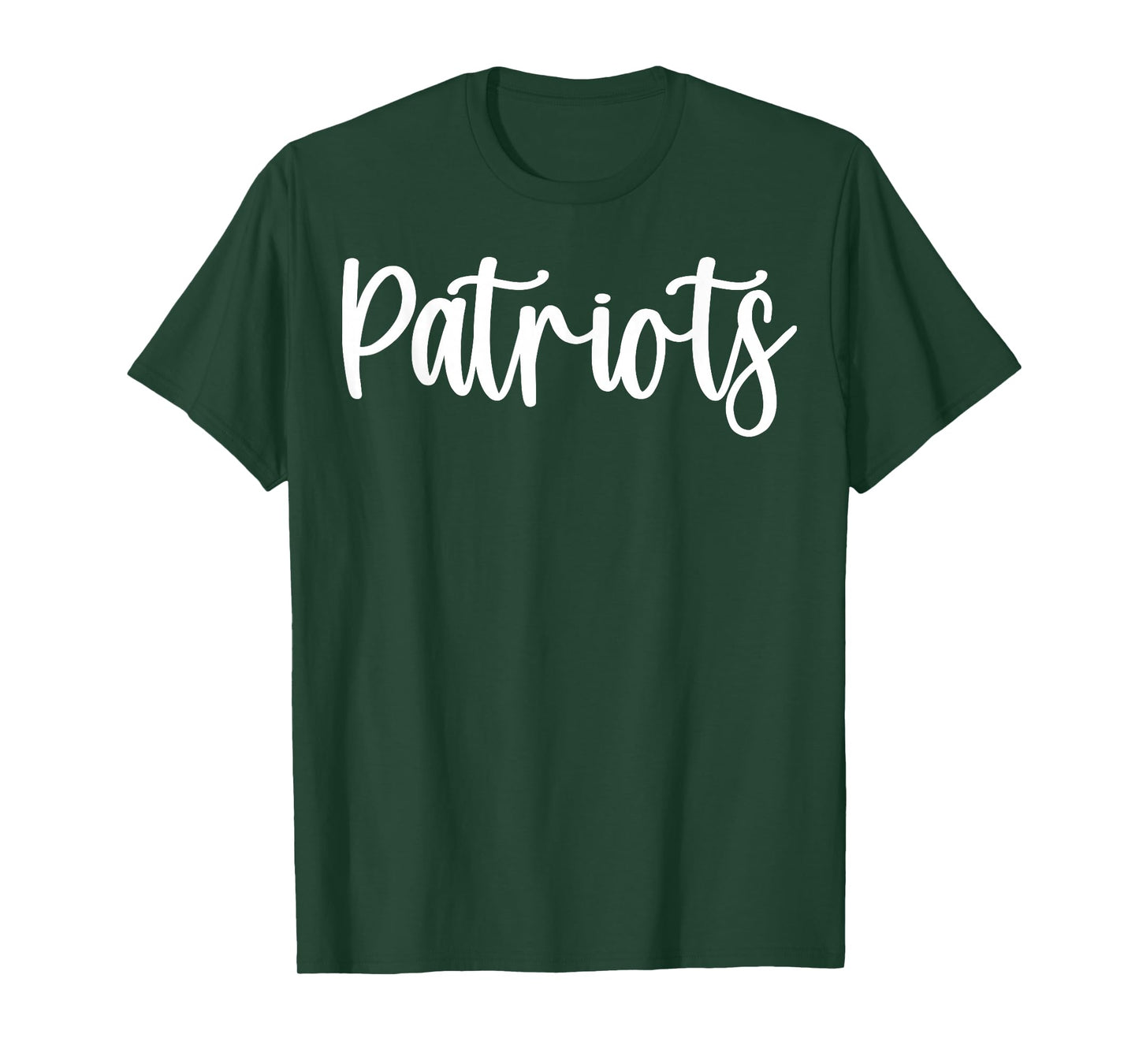 Patriots School Spirit Team Mascot Game Night T-Shirt