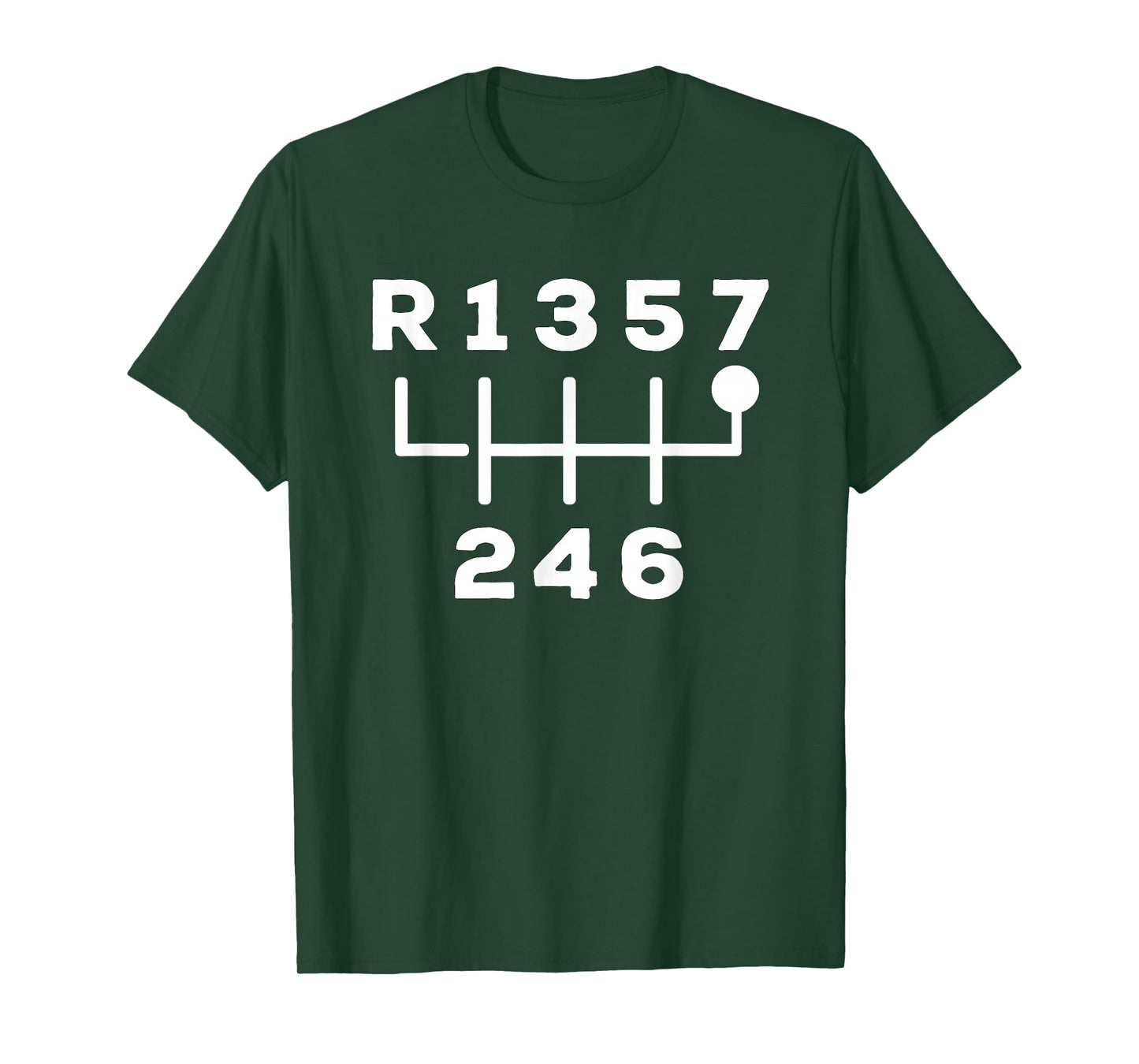 7 Speed Manual Transmission 7-Speed Stick Shift T-Shirt T-Shirt