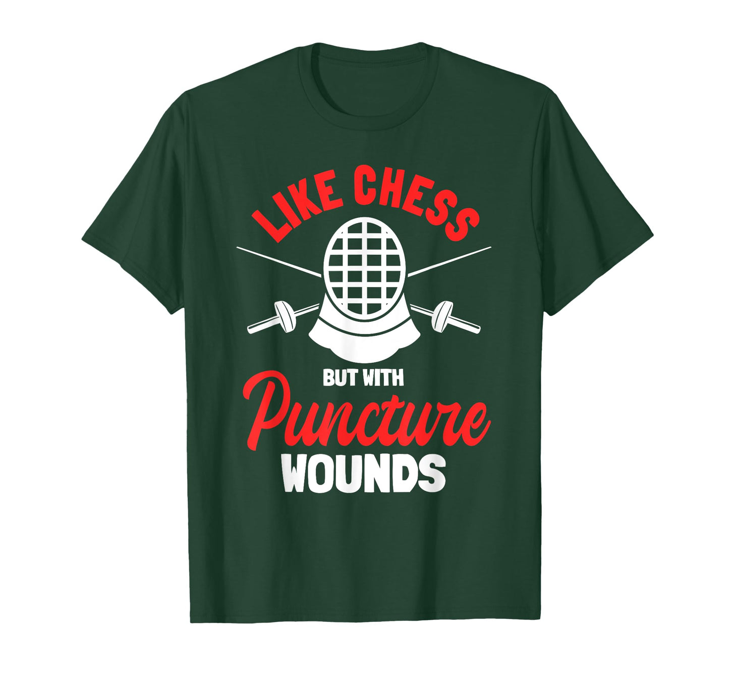 Fencing Combat Sport Foil Epee Fence Sabre Sword Fencer T-Shirt