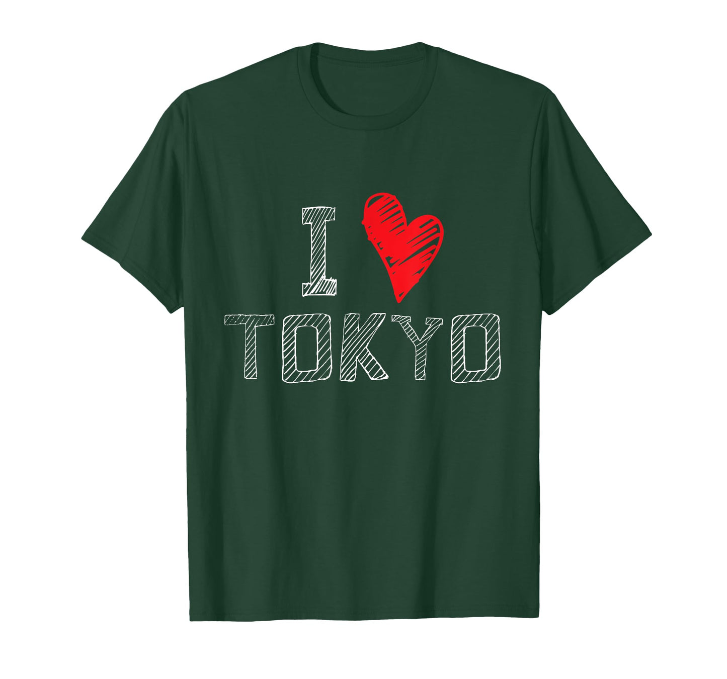 I Love Tokyo Japan Shirt Cute Japanese I Heart Tokyo Tourist T-Shirt