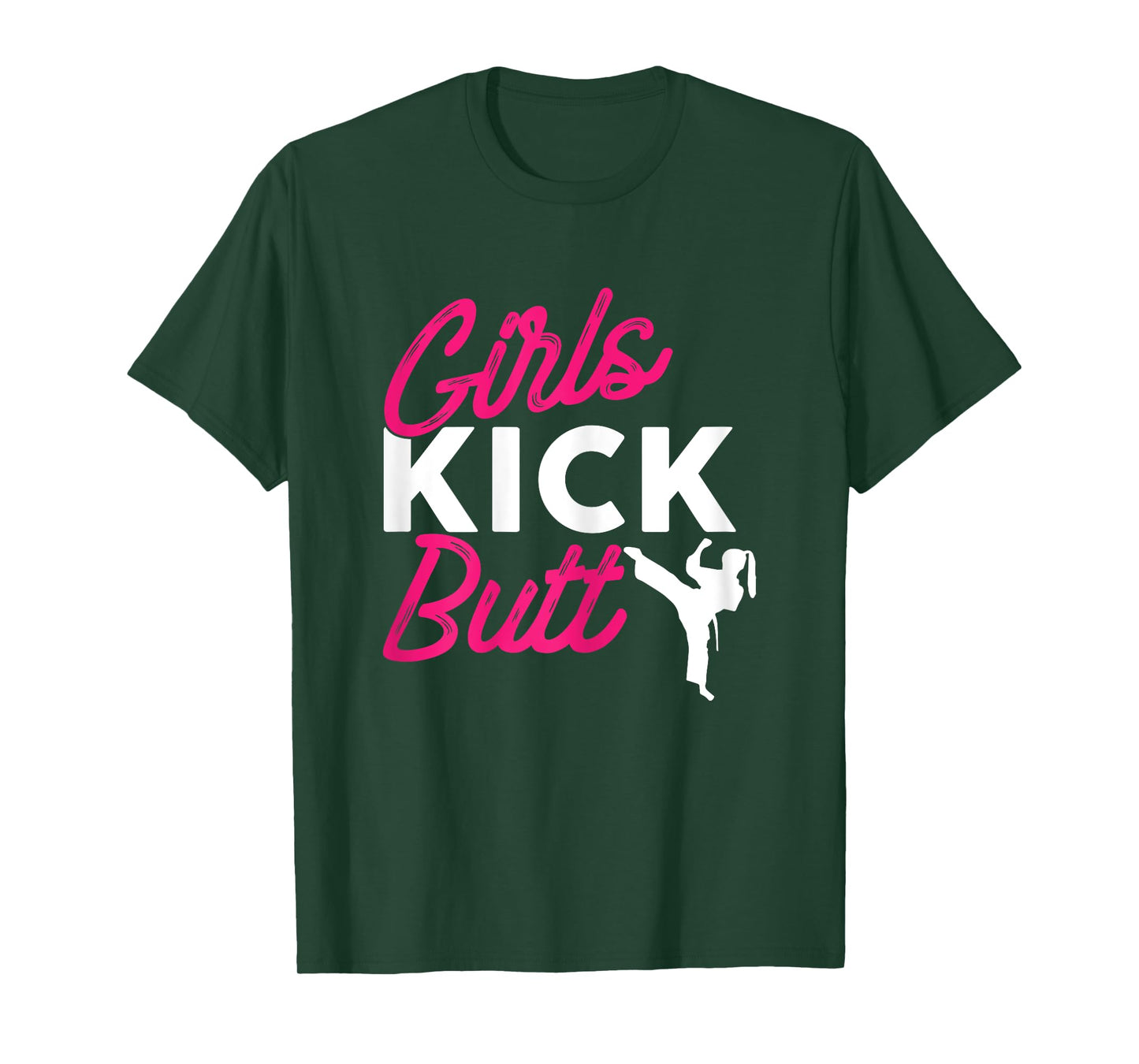 Girls Kick Butt Mixed Martial Arts Fighter Karate Lover T-Shirt