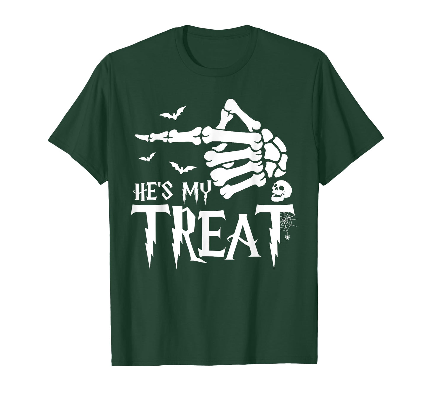 Funny Halloween Costume Couple Skeleton Matching Set Couples T-Shirt