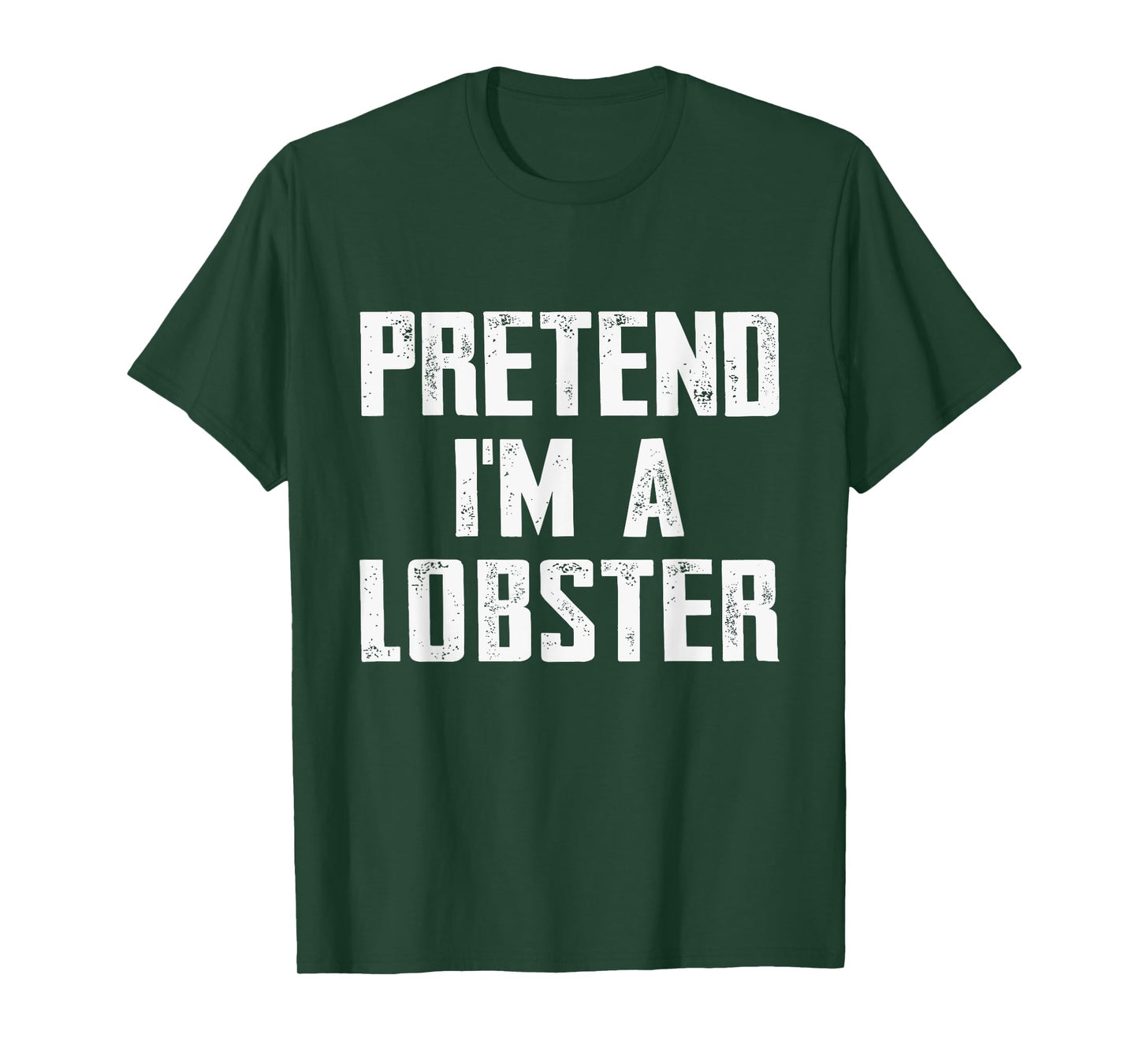 Lobster Costume Kids Boys Funny Easy Costume For Halloween T-Shirt