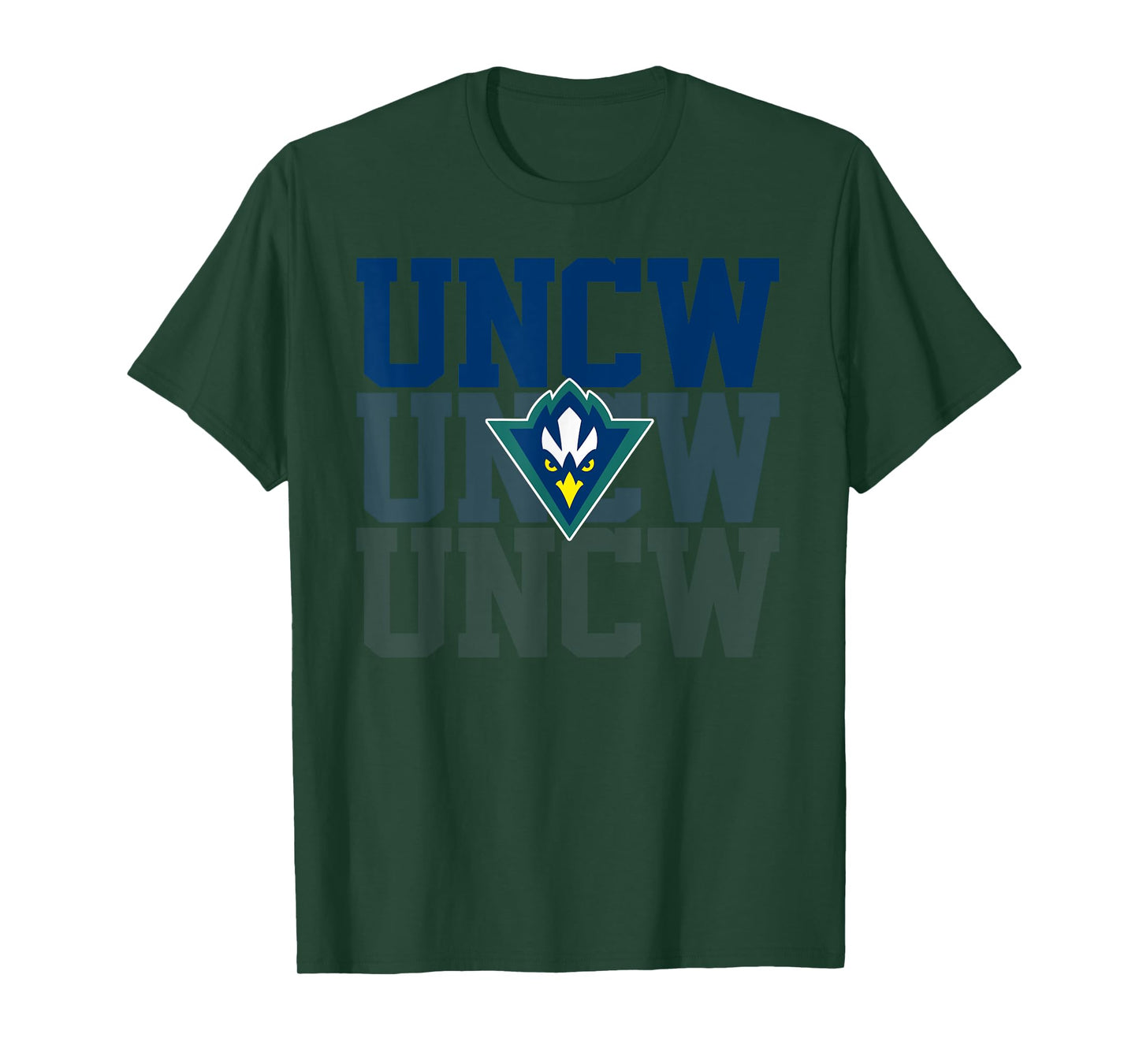 UNCW Arch Vintage Retro College Sports for Men Women T-Shirt