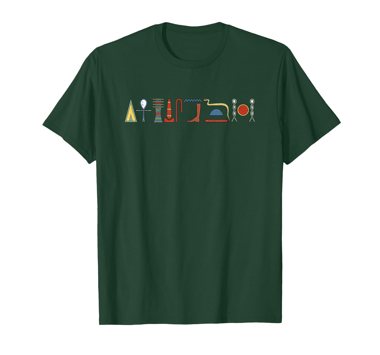 Life Prosperity Health Ancient Egyptian Hieroglyphic Shirt T-Shirt
