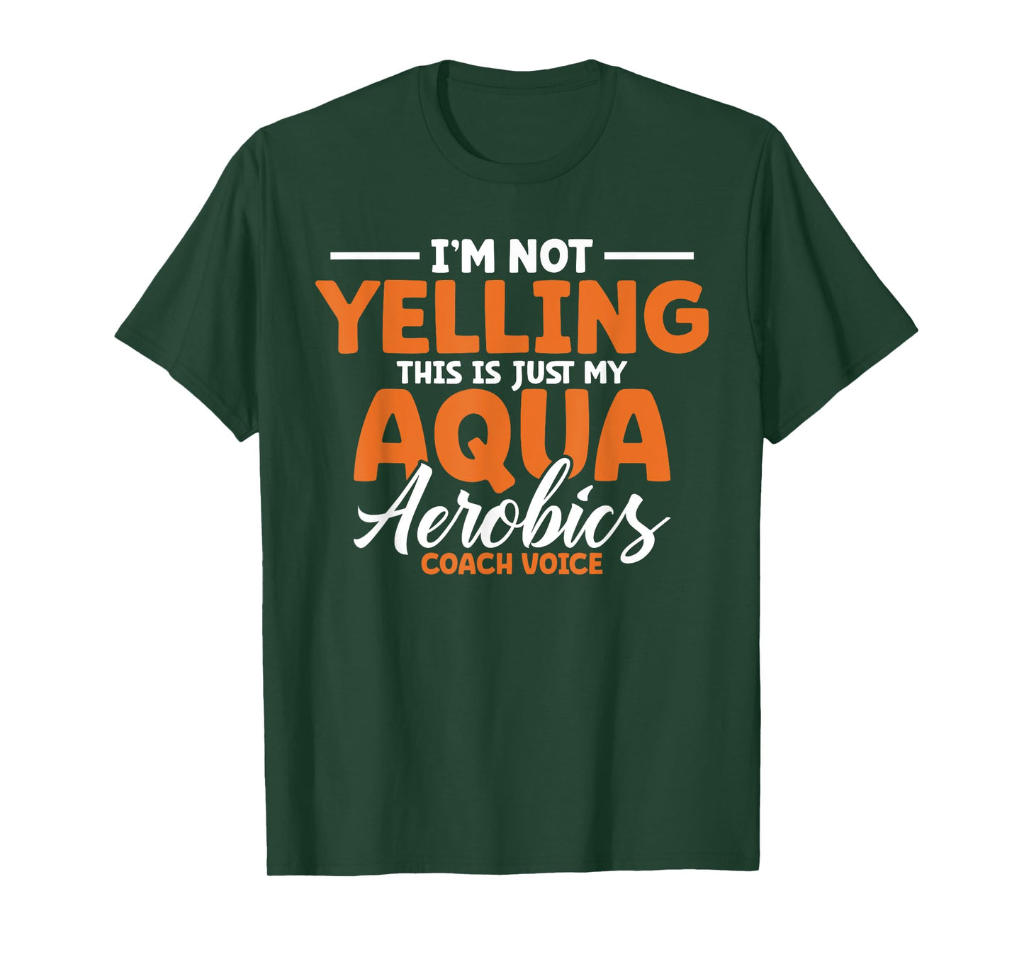 Aqua Aerobics Swimming Water Instructor Fitness Waterobics T-Shirt