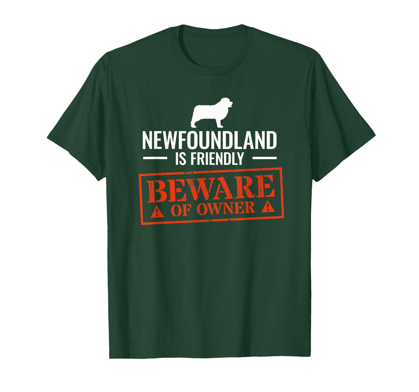 Funny Newfoundland Dog Owner T-Shirt Dog Lover Gift T-Shirt for Men Women