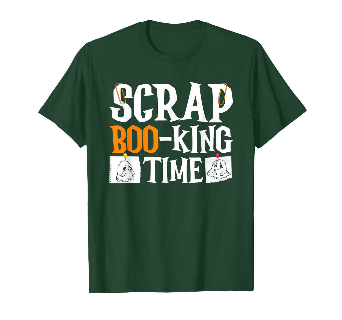 Scrap-BOO-King Time - Scrapbooking Halloween T-Shirt