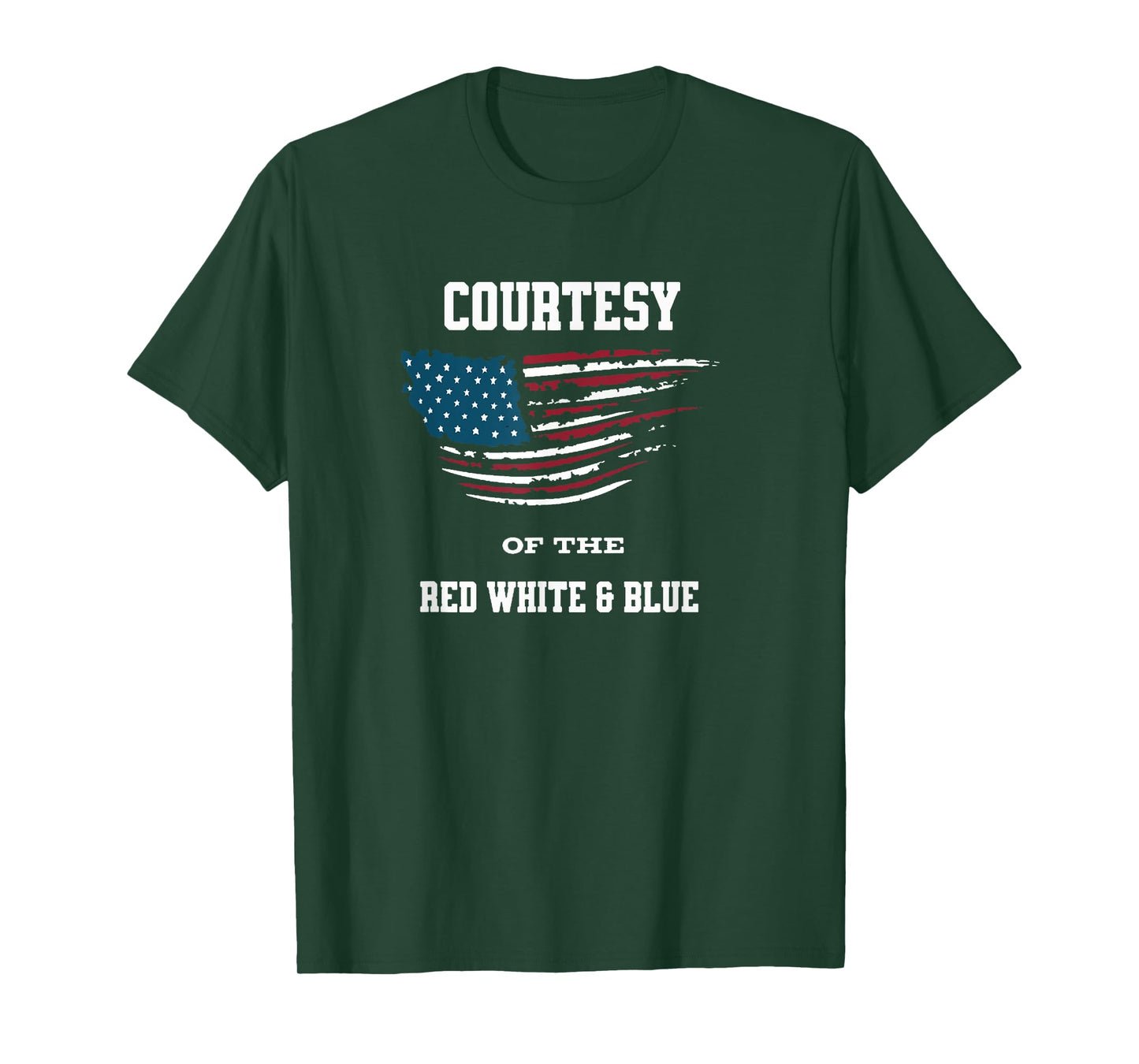 Courtesy Of The Red White And Blue T-Shirt