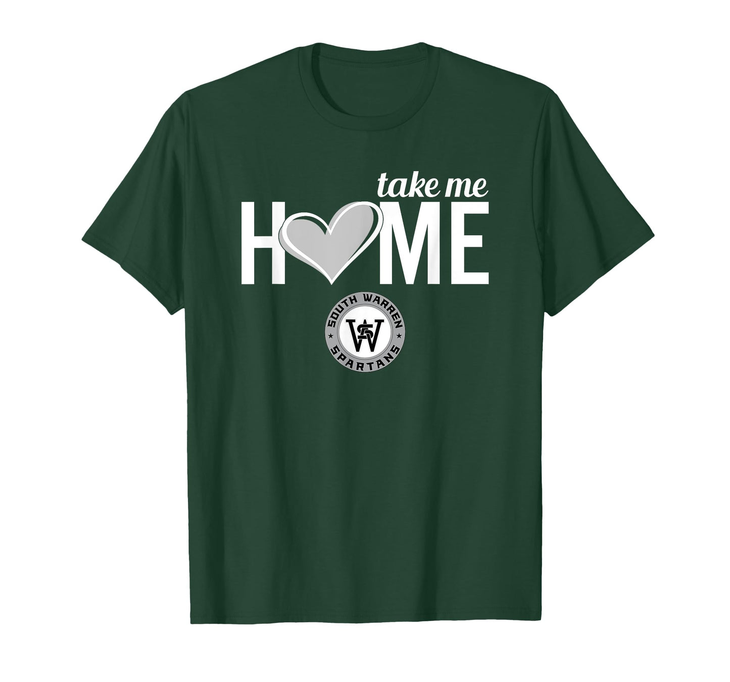 South Warren Spartans Logo Take Me Home HS T-Shirt