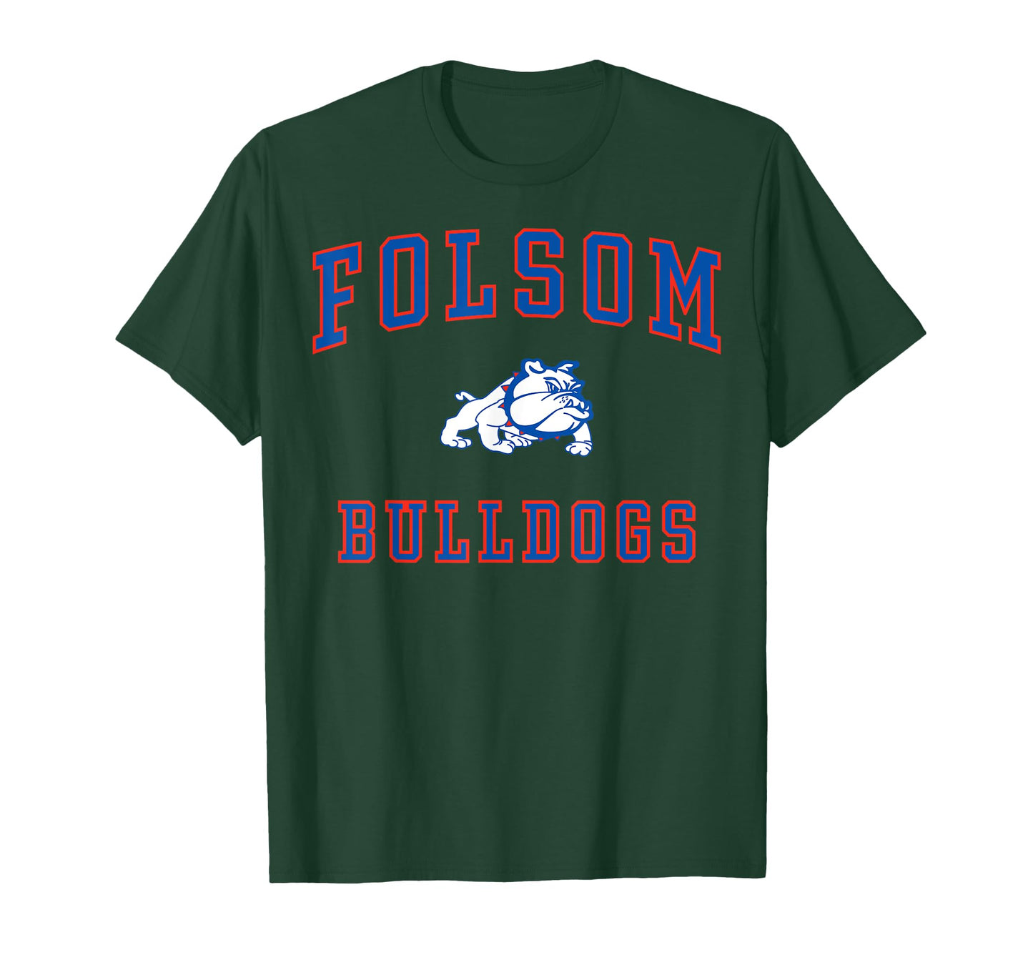 Folsom High School Bulldogs T-Shirt C1 T-Shirt