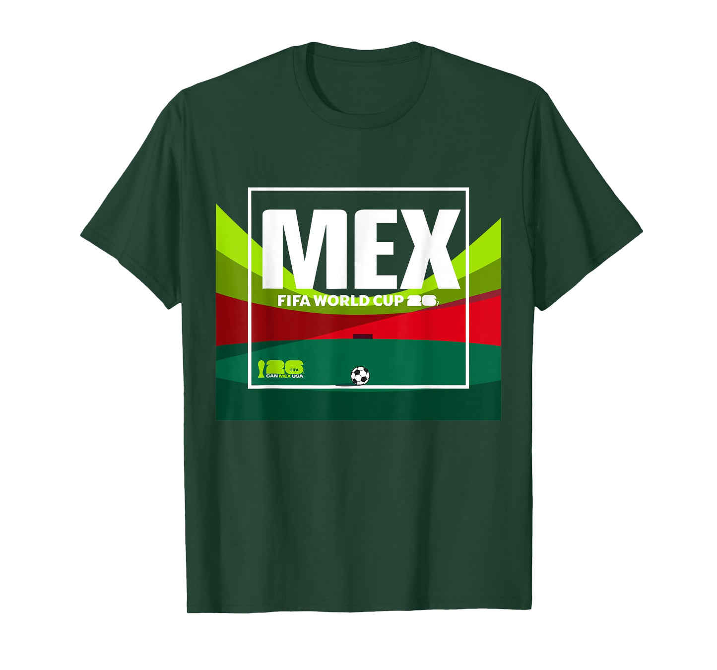 FIFA WORLD CUP26 Mexico Host Country Graphic T-Shirt