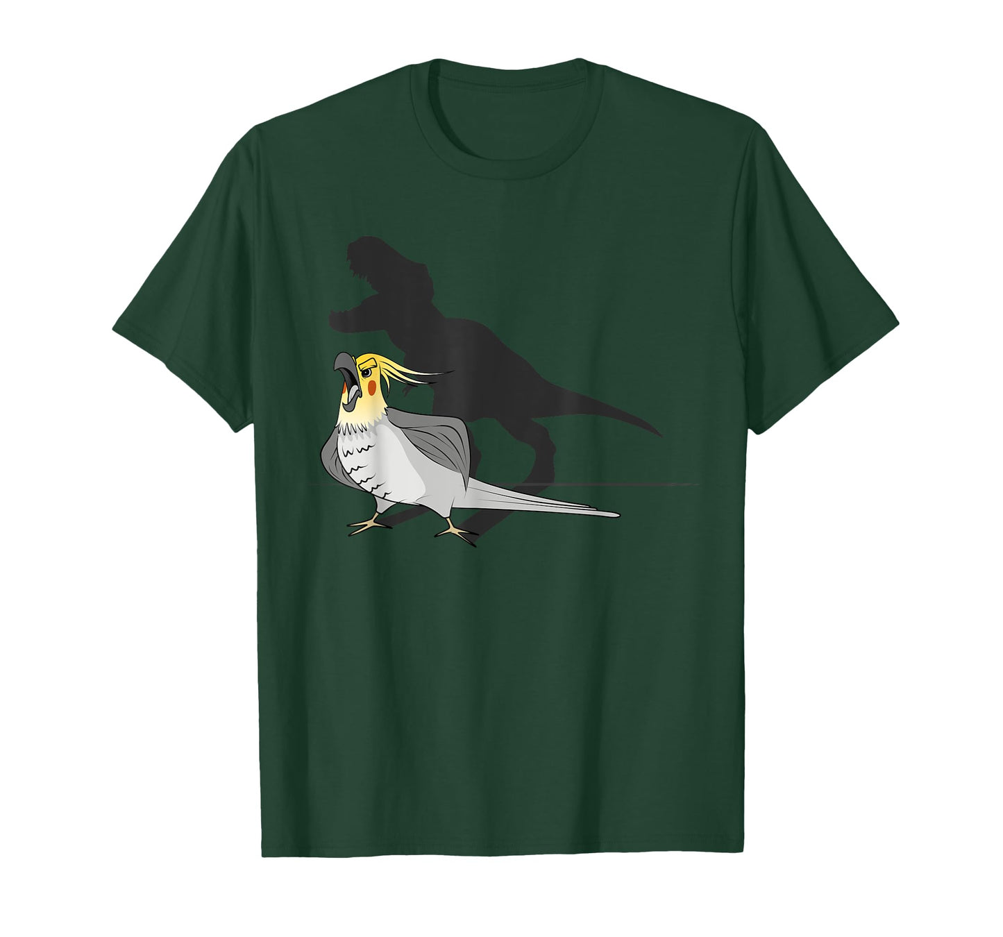 Cool Cockatiel Art For Men Women Parrot Bird Cockatiel Lover T-Shirt