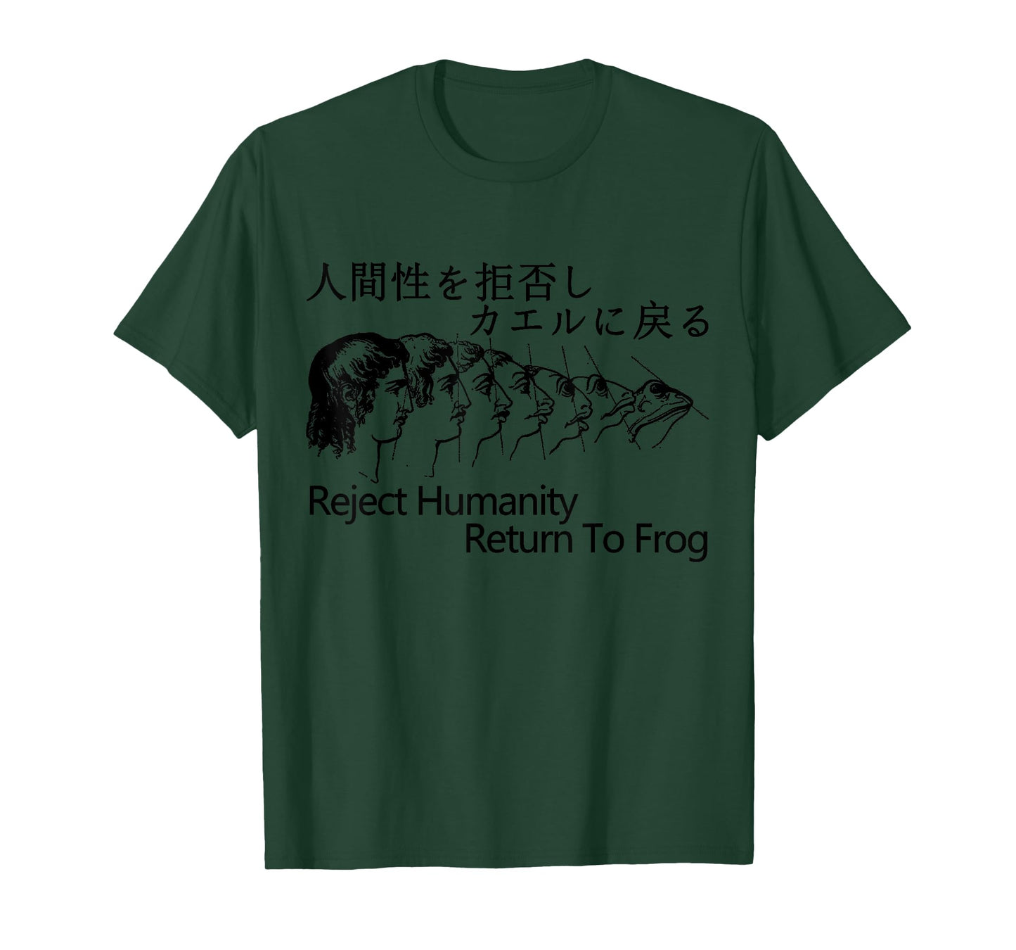 Reject Humanity Return To Frog Japanese T-Shirt