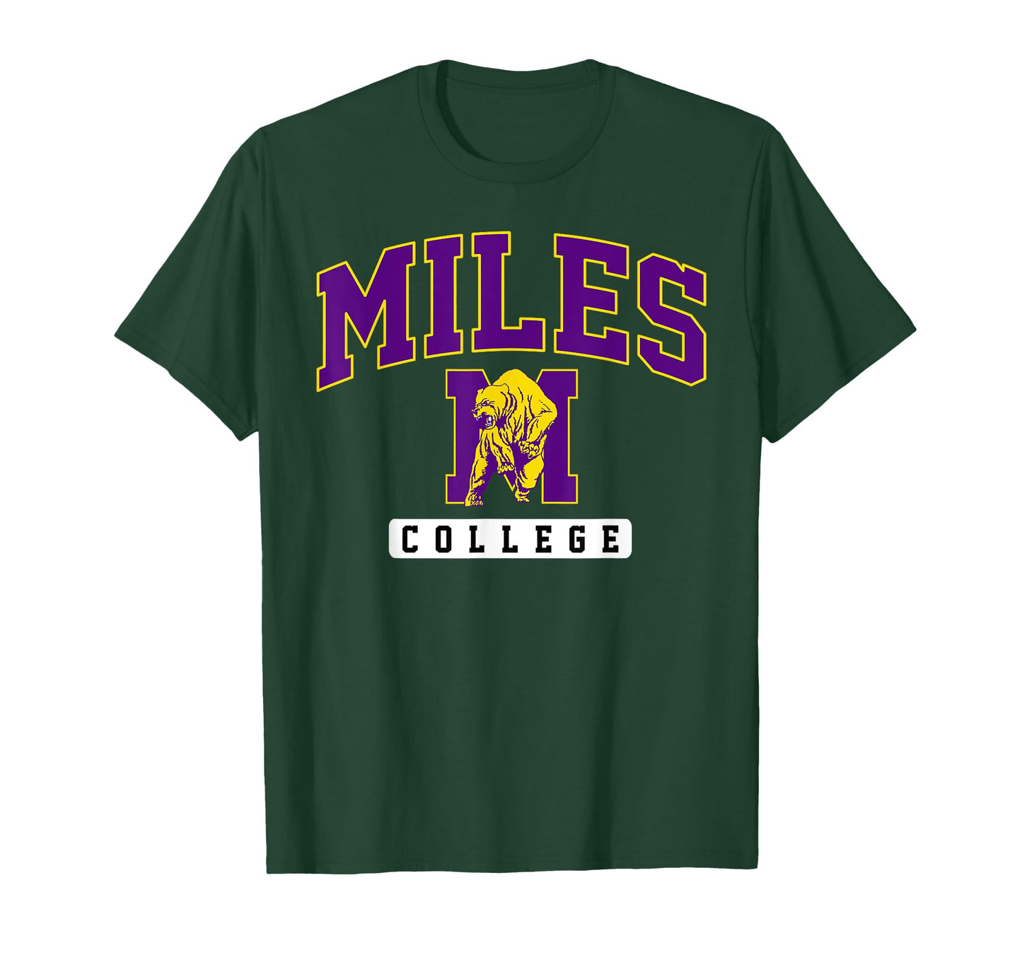 Miles College Arch Vintage Athletics for Men Women T-Shirt