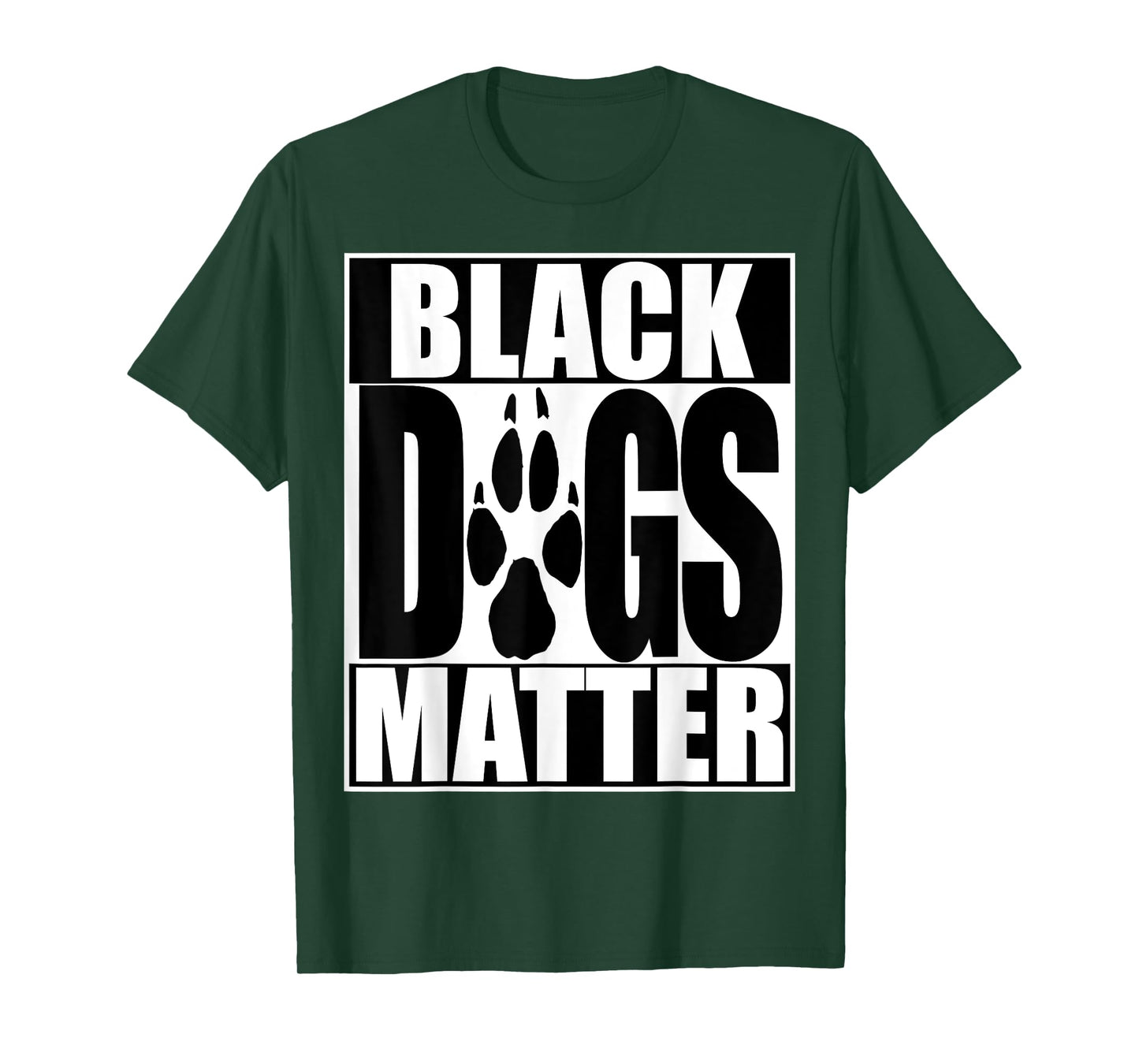 Funny Black Dogs Matter BLM Shirt T-Shirt