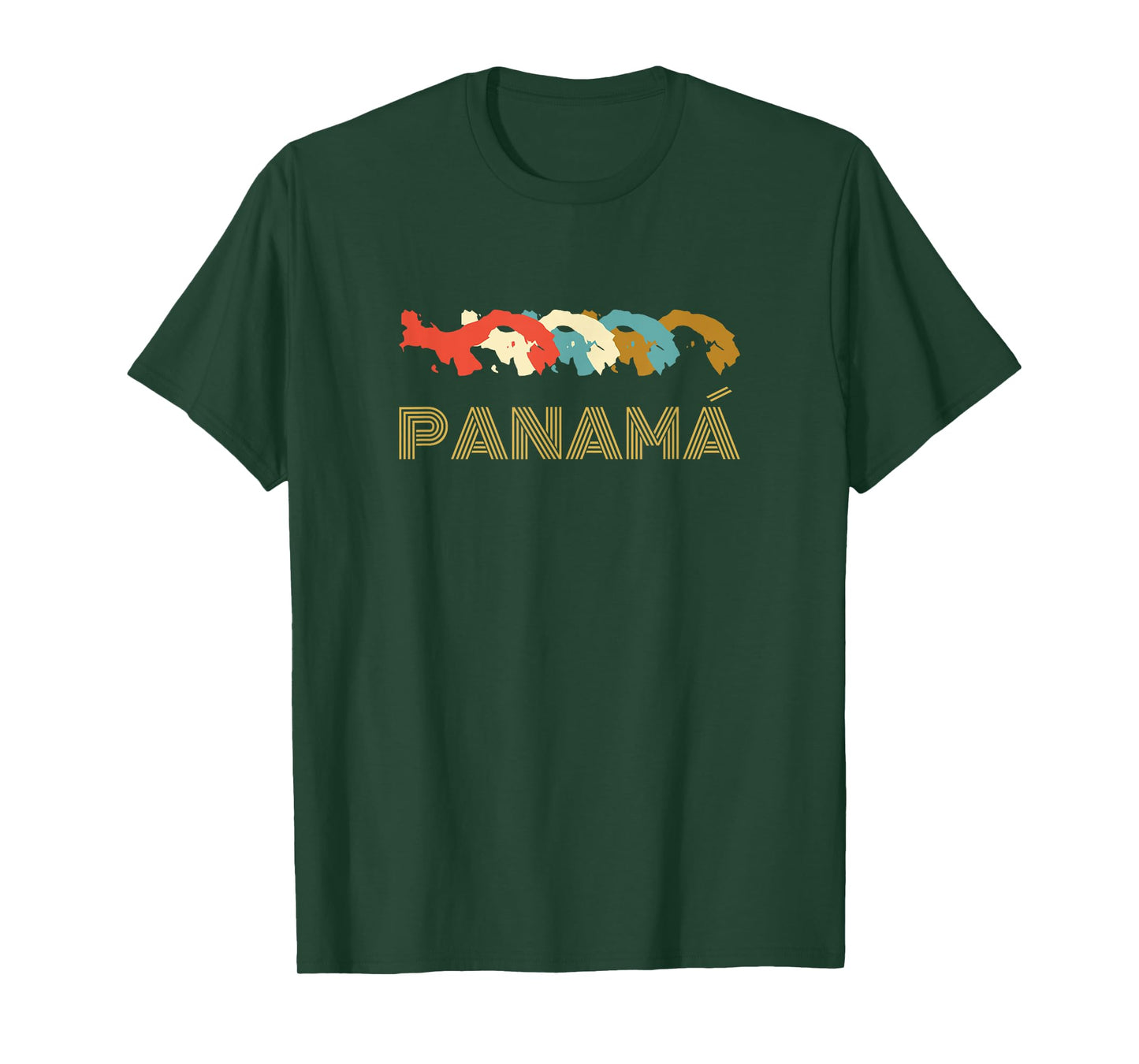 Vintage Panama T-shirt, I Love Panama Map Shirt T-Shirt