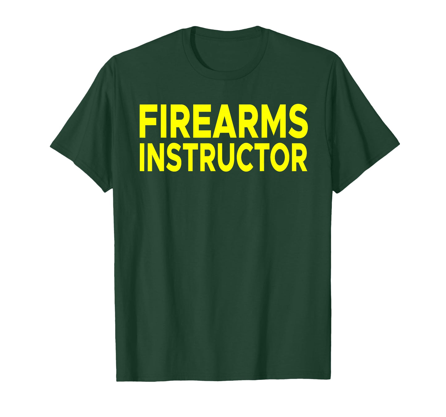 Firearms Instructor Shirt Range Gun Safety Firearm Shooting T-Shirt