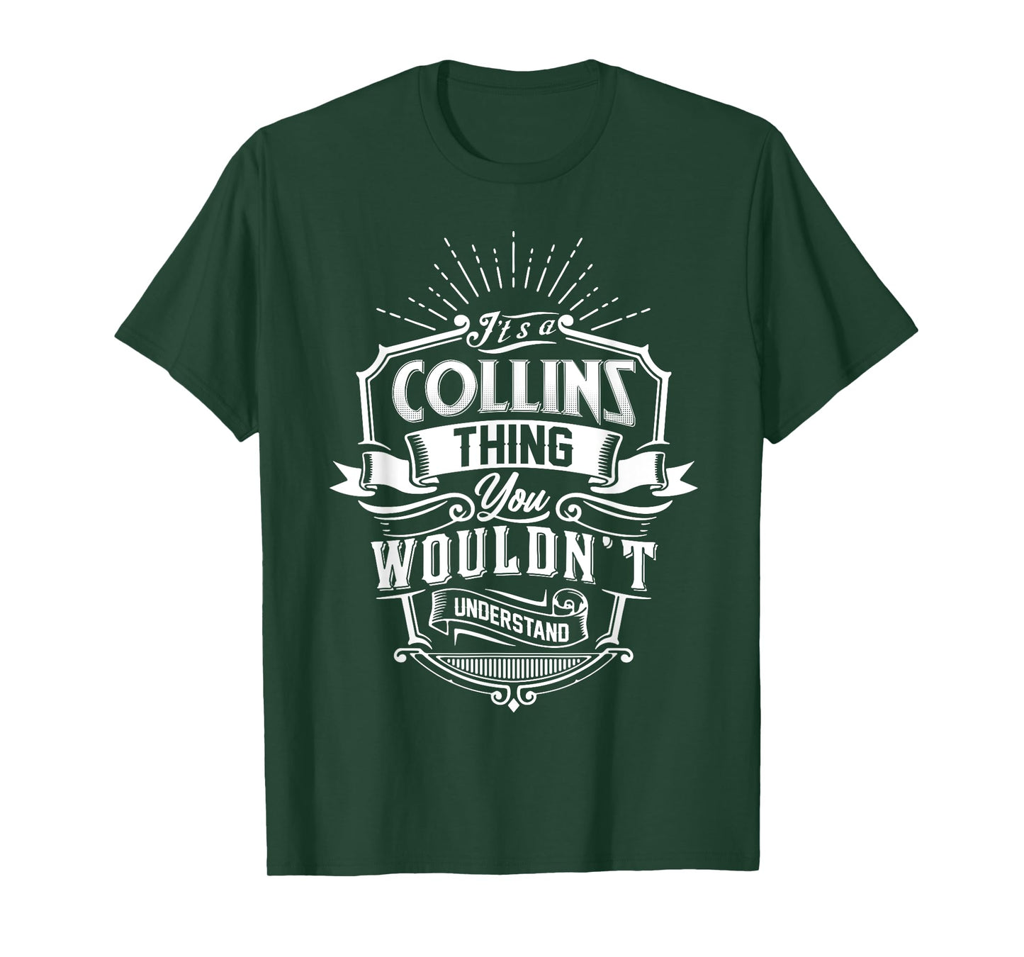 It's A COLLINS Thing You Wouldn't Understand Name Vintage T-Shirt