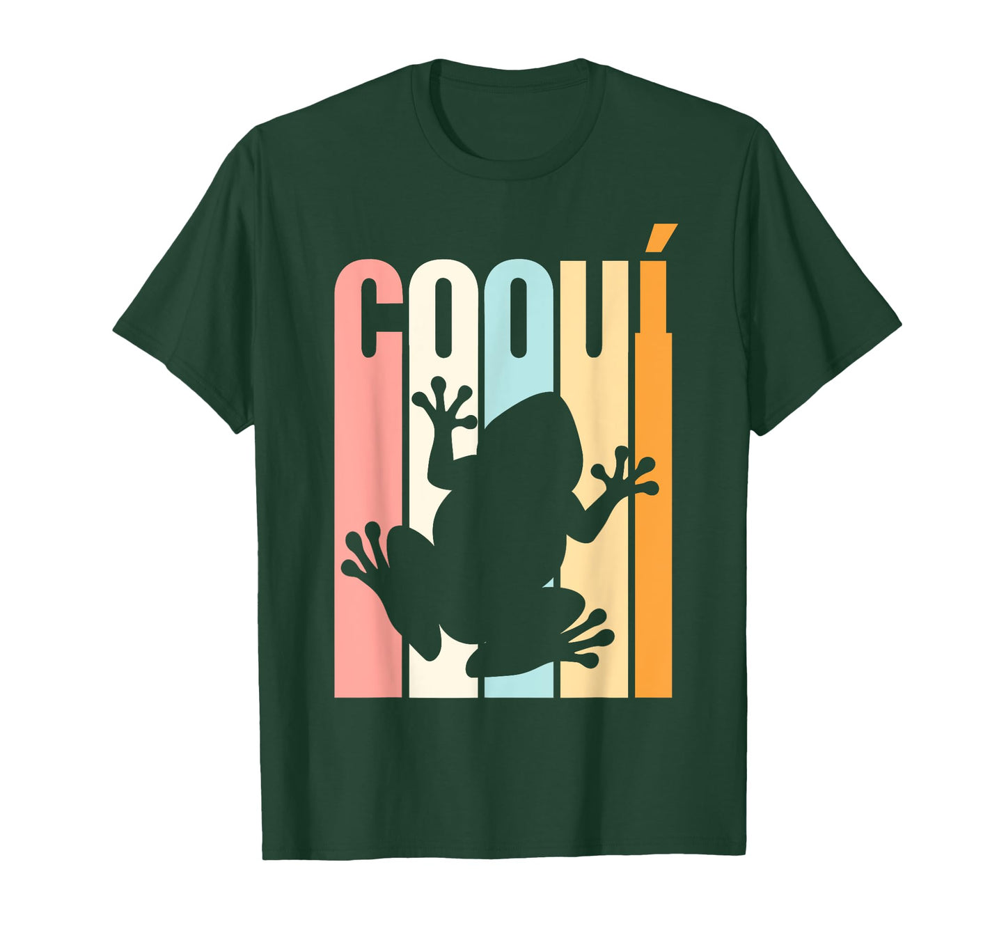 Coqui Vintage Puerto Rico Frog Vintage Boricua T-Shirt