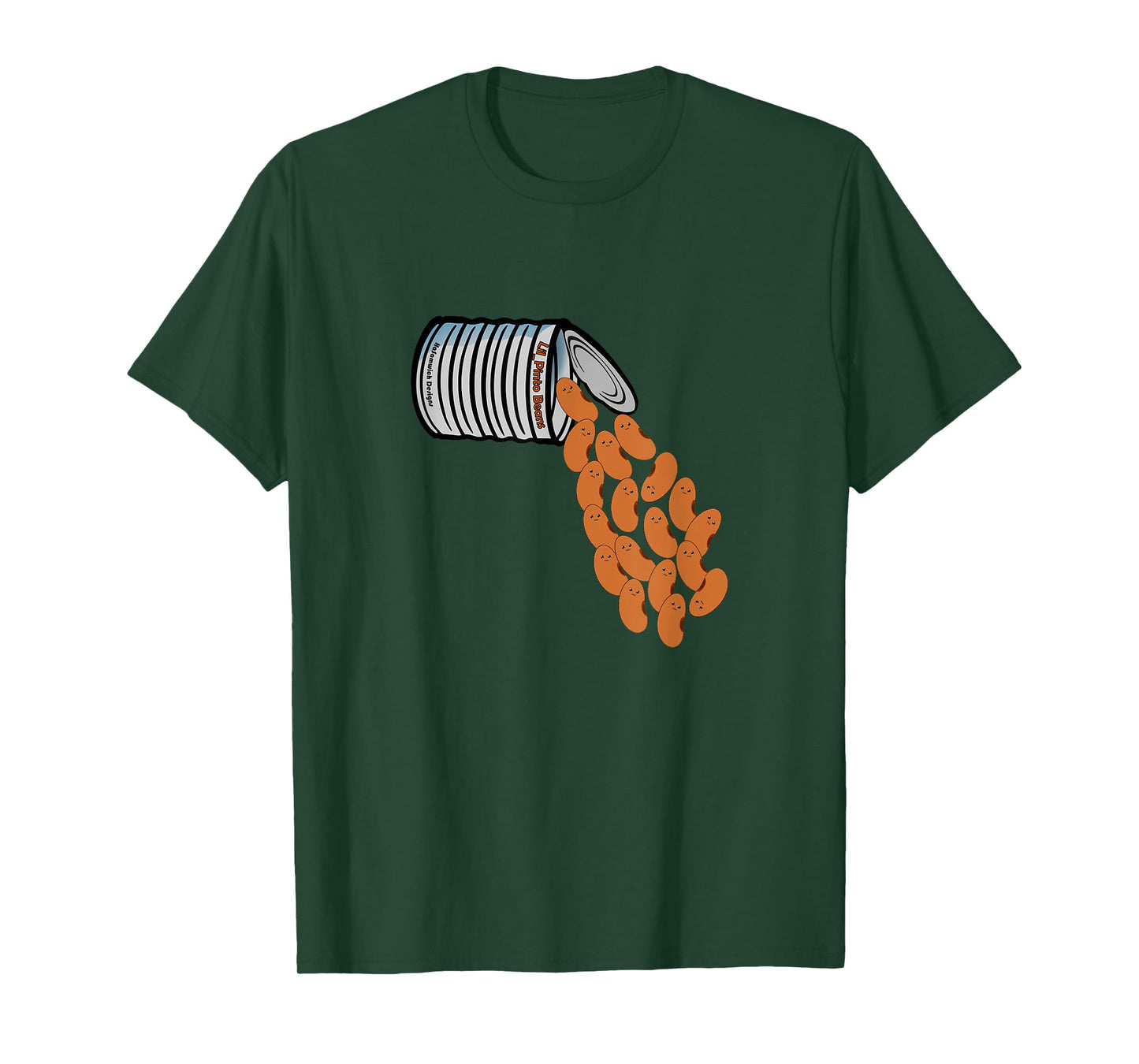 Cute Pinto Beans Falling Out of Can T-Shirt