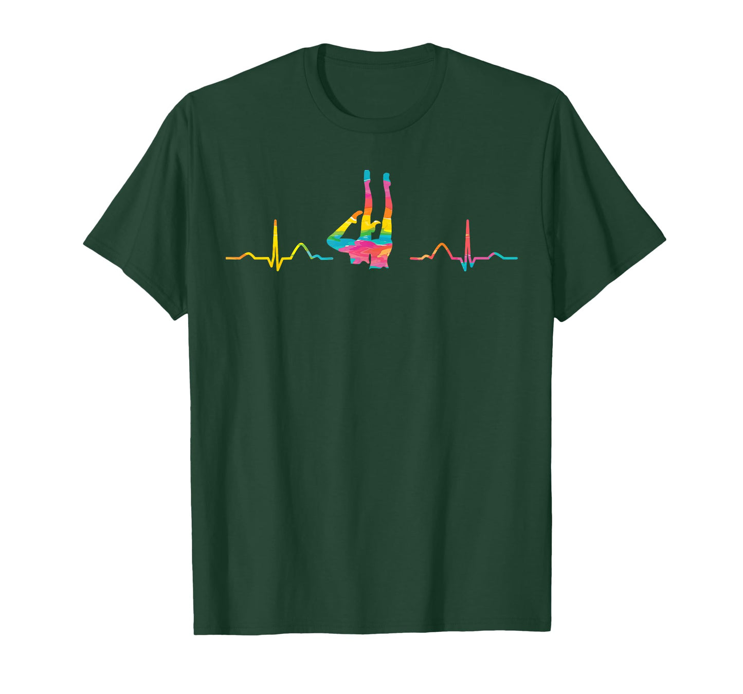 Synchronized Swimming Heartbeat EKG Team Artistic Swim T-Shirt