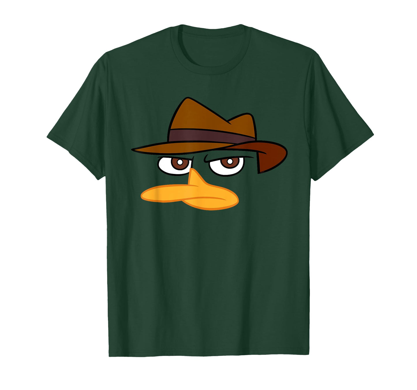 Disney Phineas and Ferb Big Face Perry the Platypus Costume T-Shirt