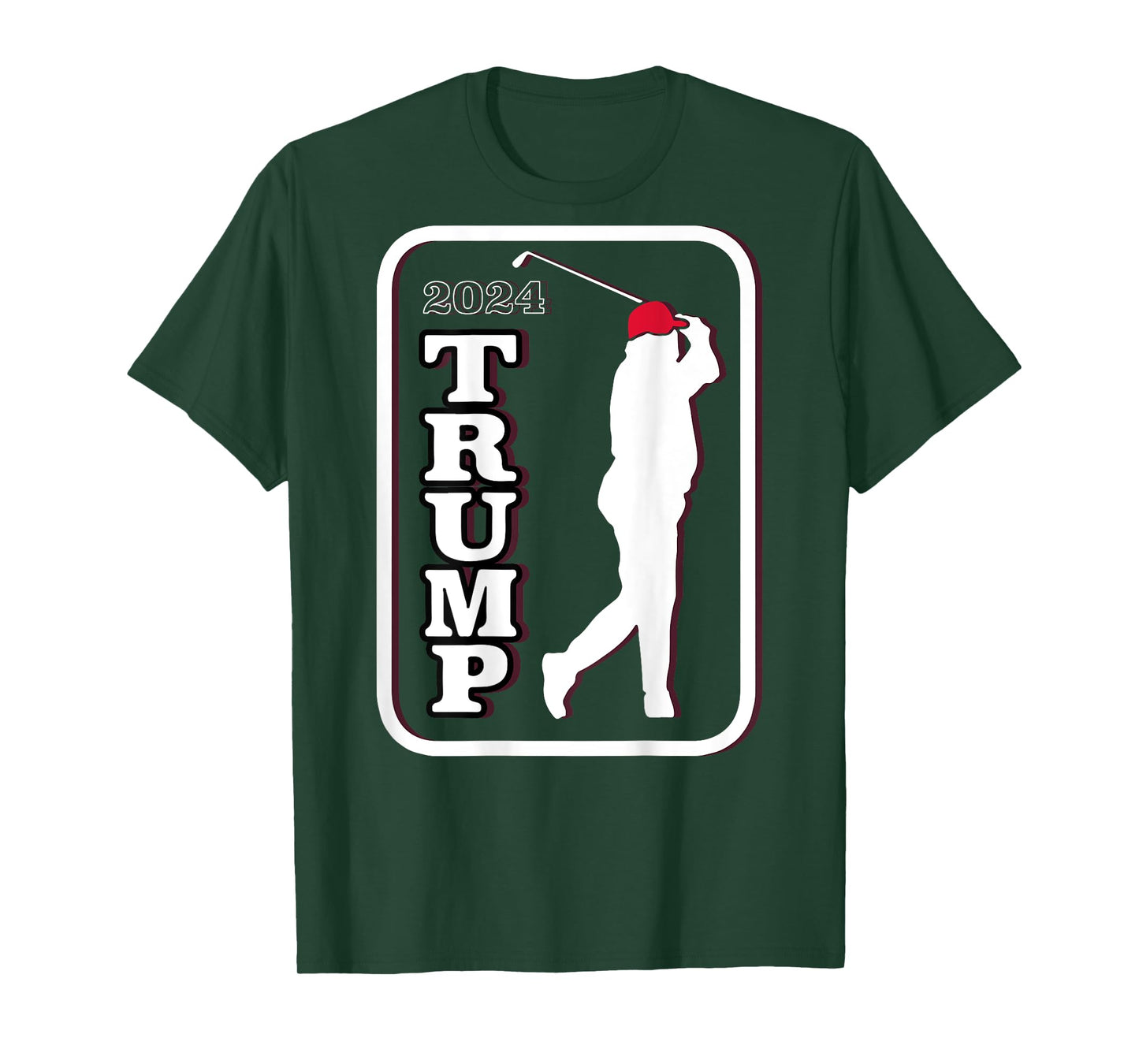 Trump 2024 Golf (on back) T-Shirt