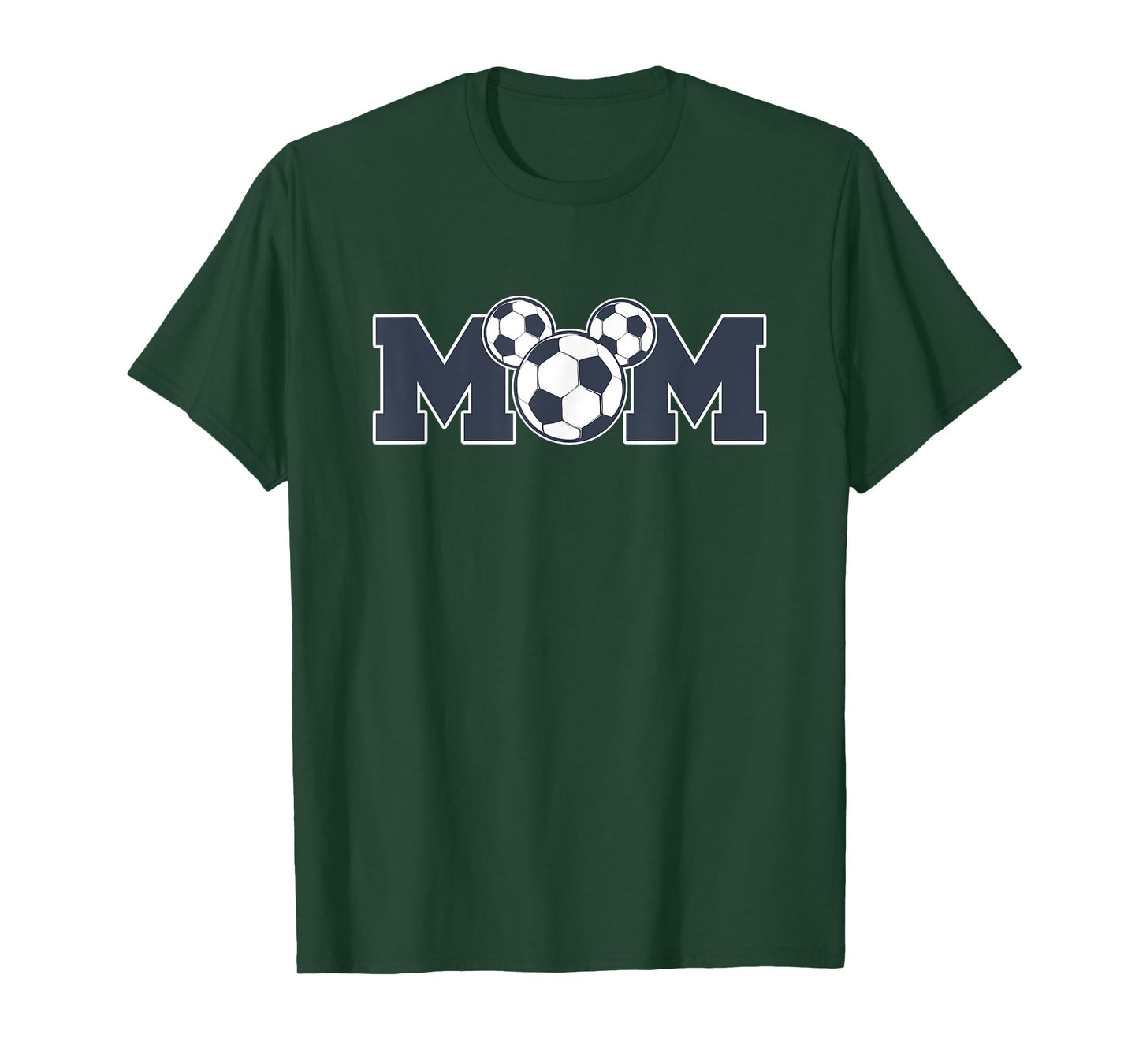 Disney Mickey & Friends Mother's Day Soccer Mom Logo T-Shirt
