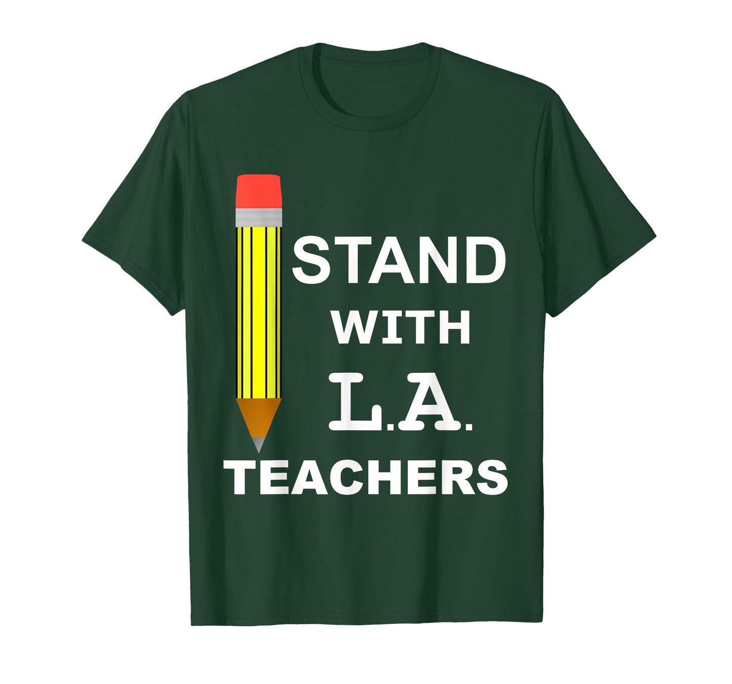 Stand with LA Teachers Tshirt United Los Angeles T shirt Men Women Kids T-Shirt