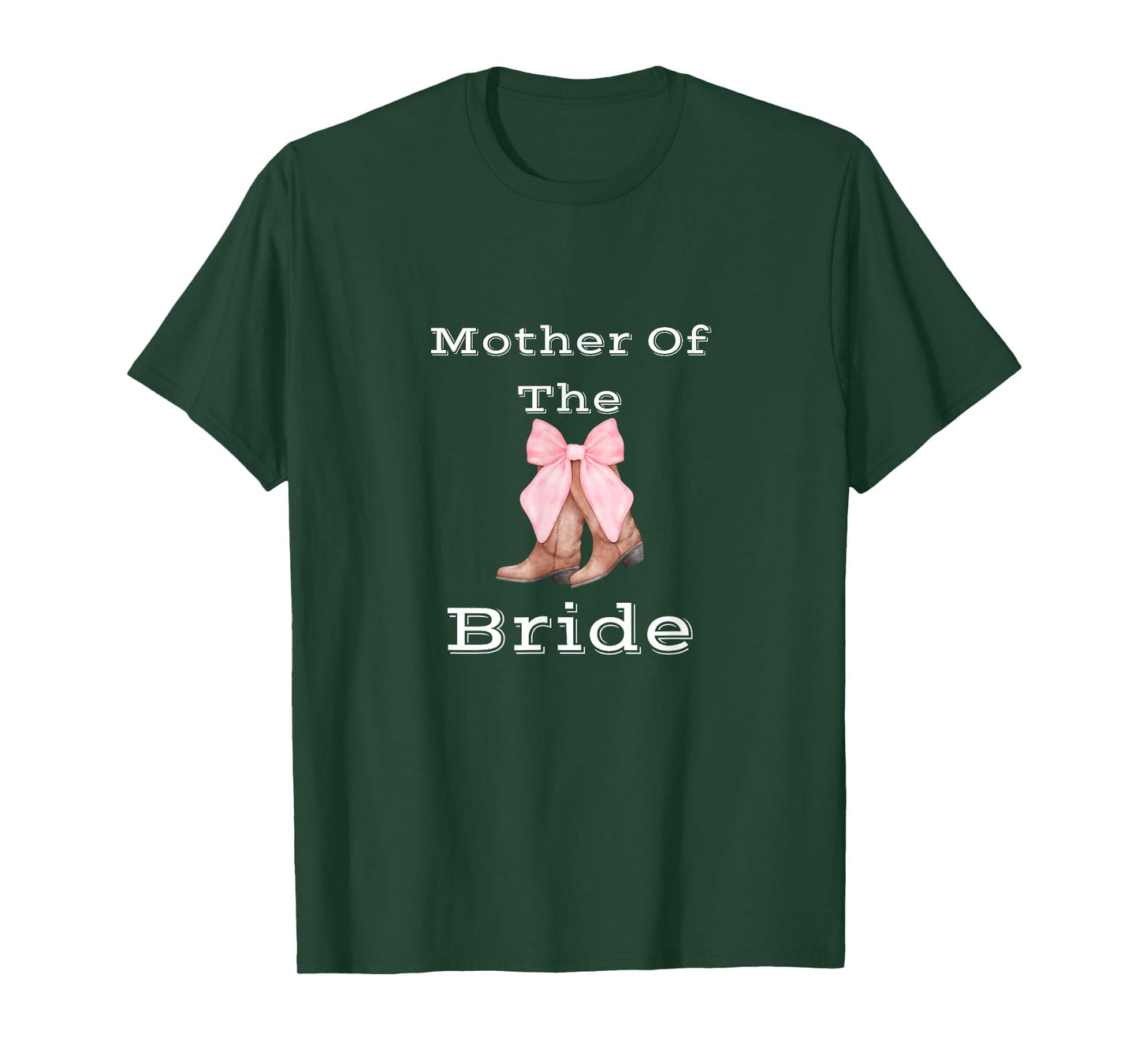Mother of the bride country western wedding party tee T-Shirt