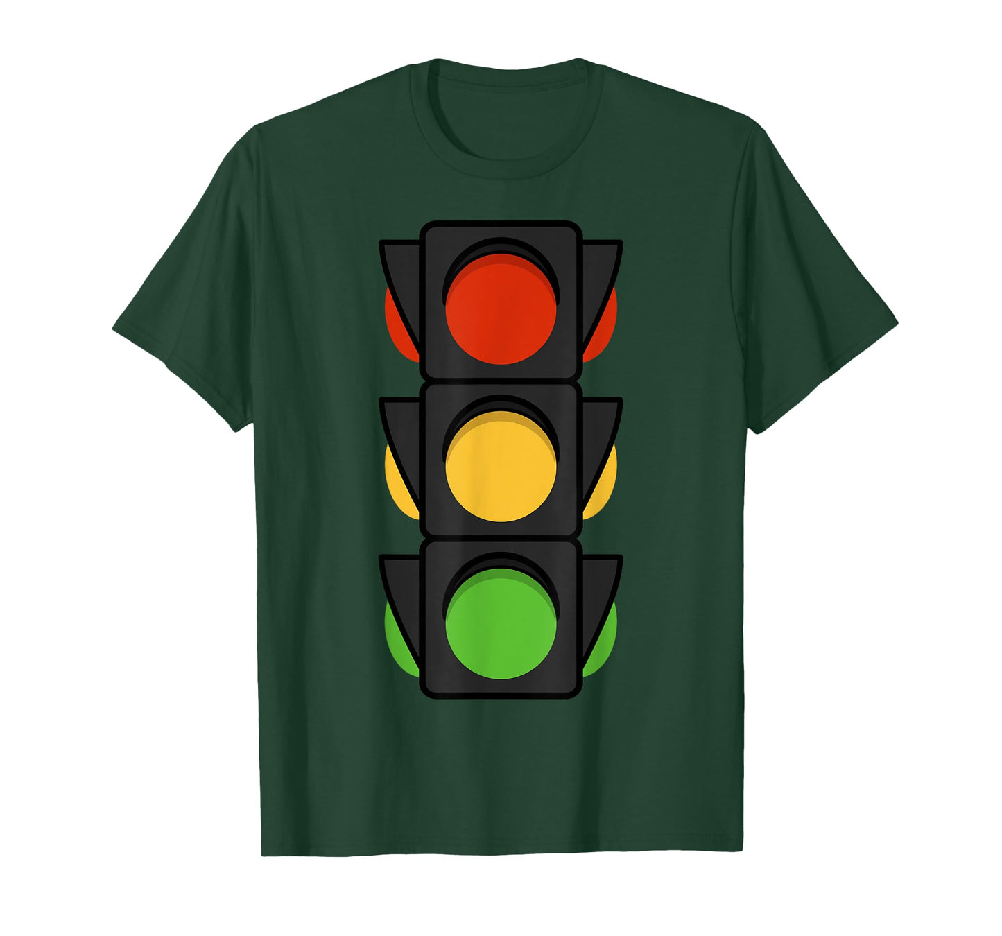 Pretend I'm A Traffic Light Halloween Costume Funny T-Shirt
