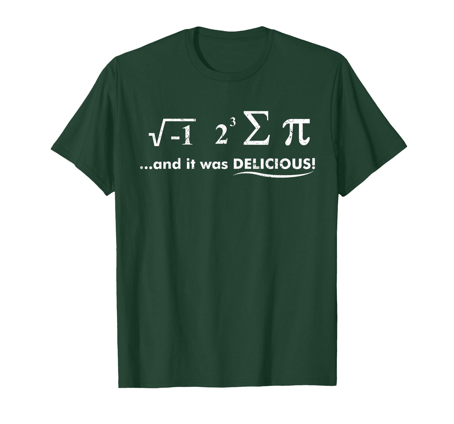 I Ate Some Pie And It Was Delicious Nerdy Math Gifts T-Shirt