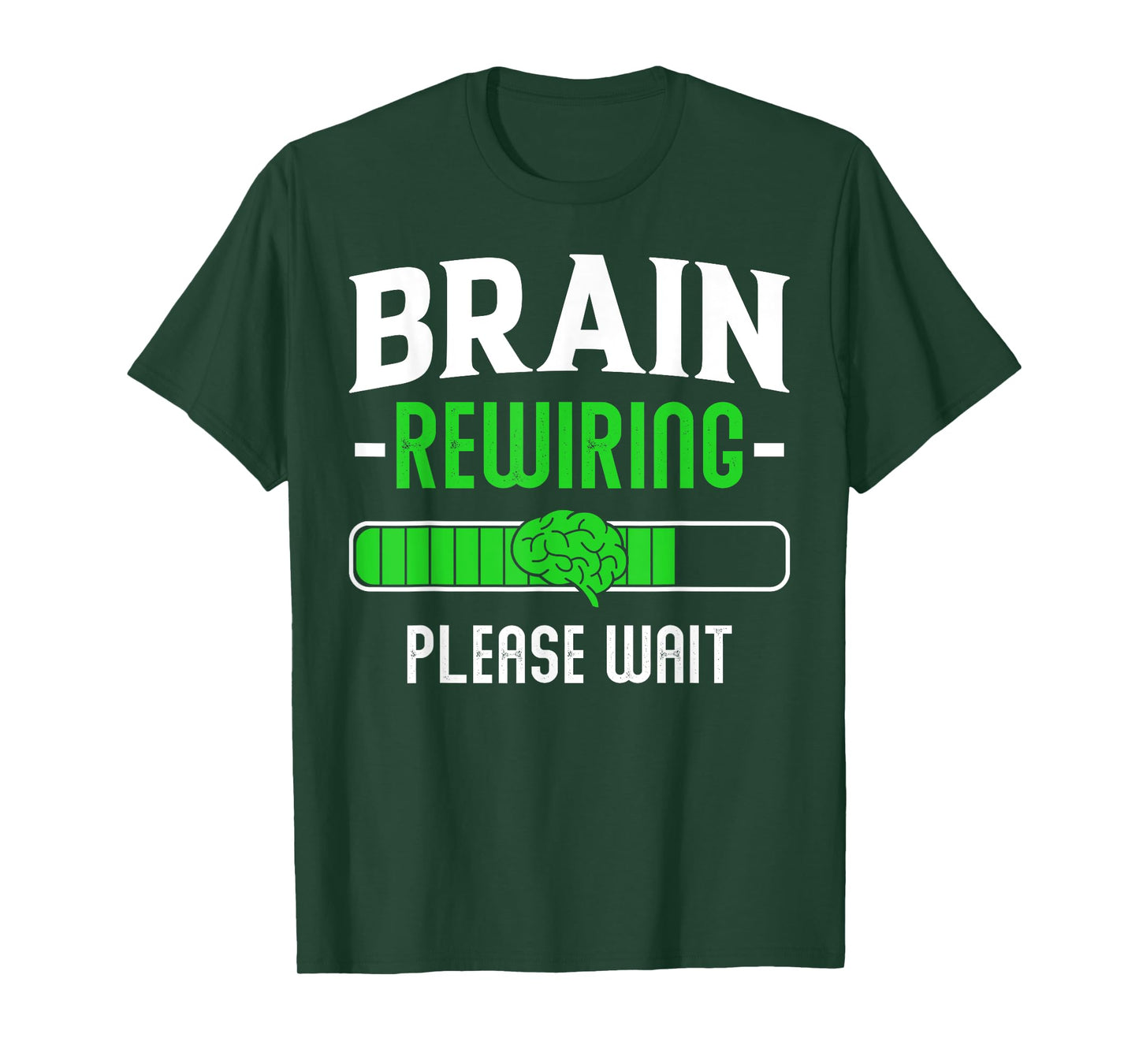 Brain Rewiring Please Wait Funny Post Brain Surgery Recovery T-Shirt