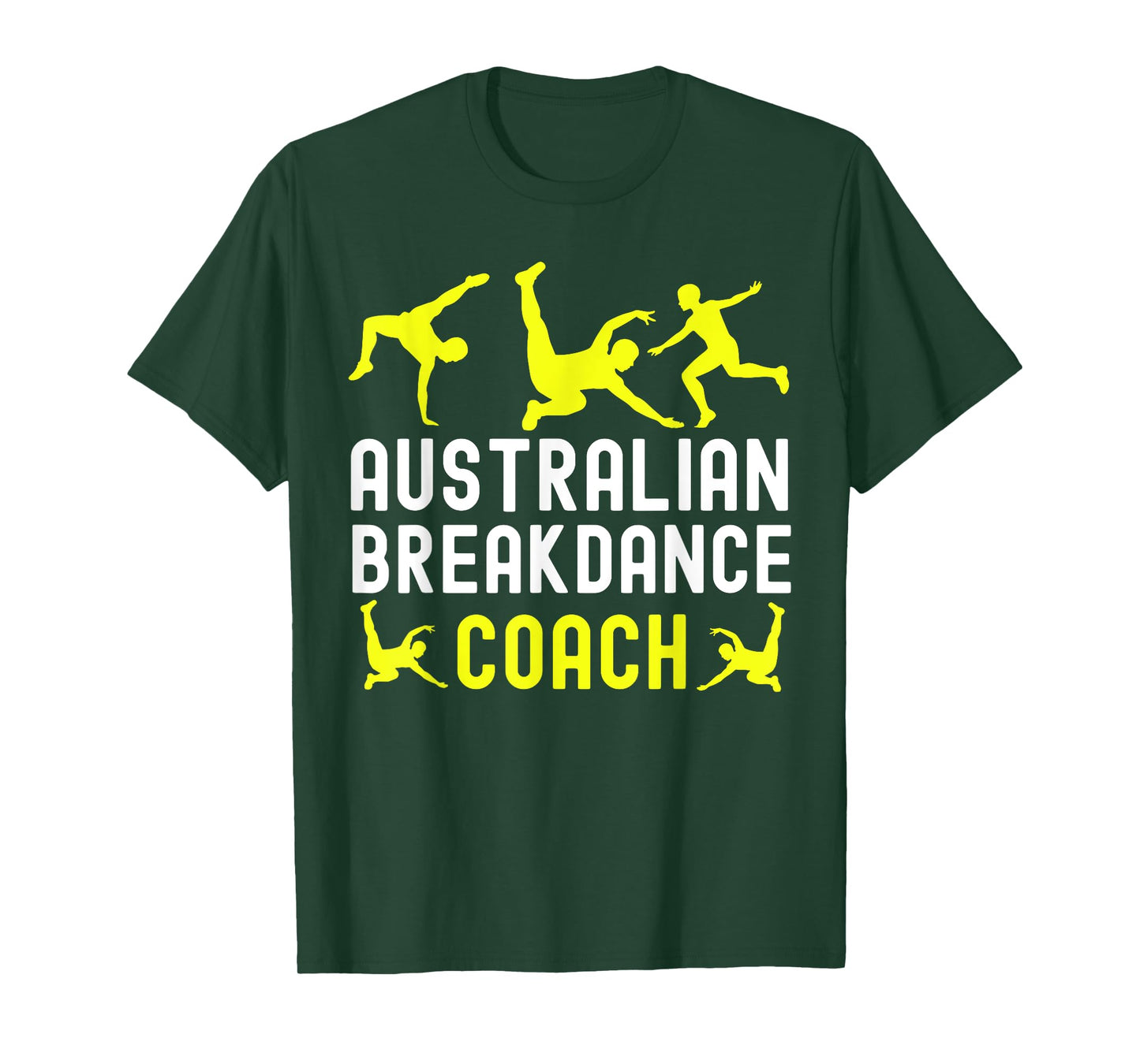 Australian Breakdancer Costume Coach Break Dancer Matching T-Shirt