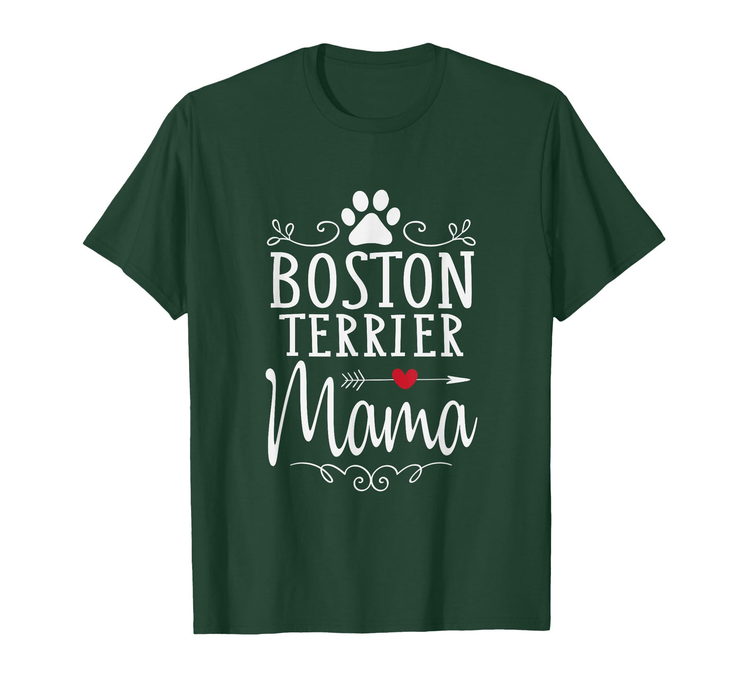 Boston Terrier Mama - Funny Boston Terrier Lover Shirt Gift T-Shirt