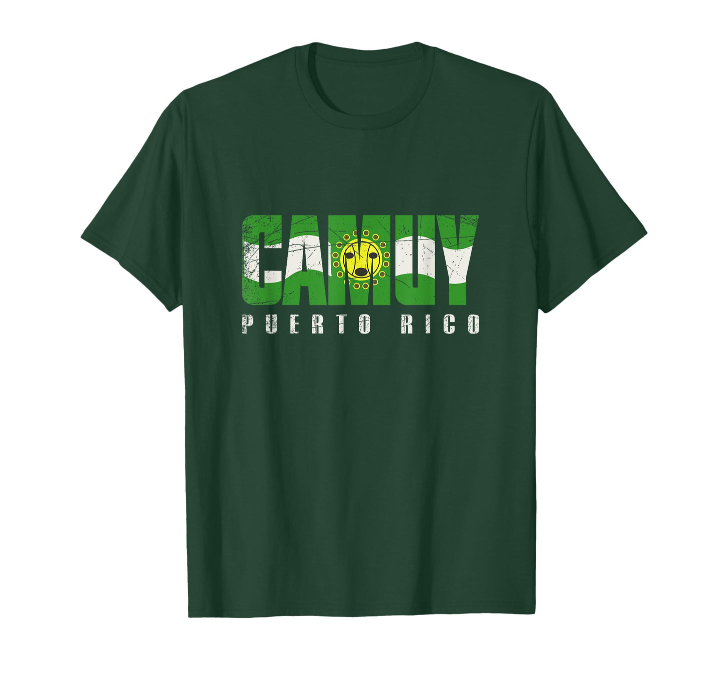 Camuy City in Puerto Rico, Camuy Flag T-Shirt