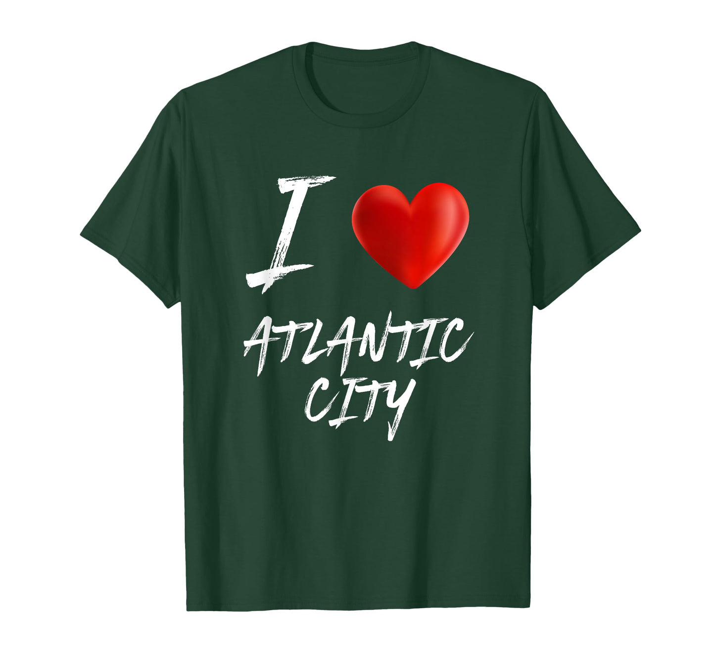 I Heart Love ATLANTIC CITY Tourist Souvenir T Shirt T-Shirt