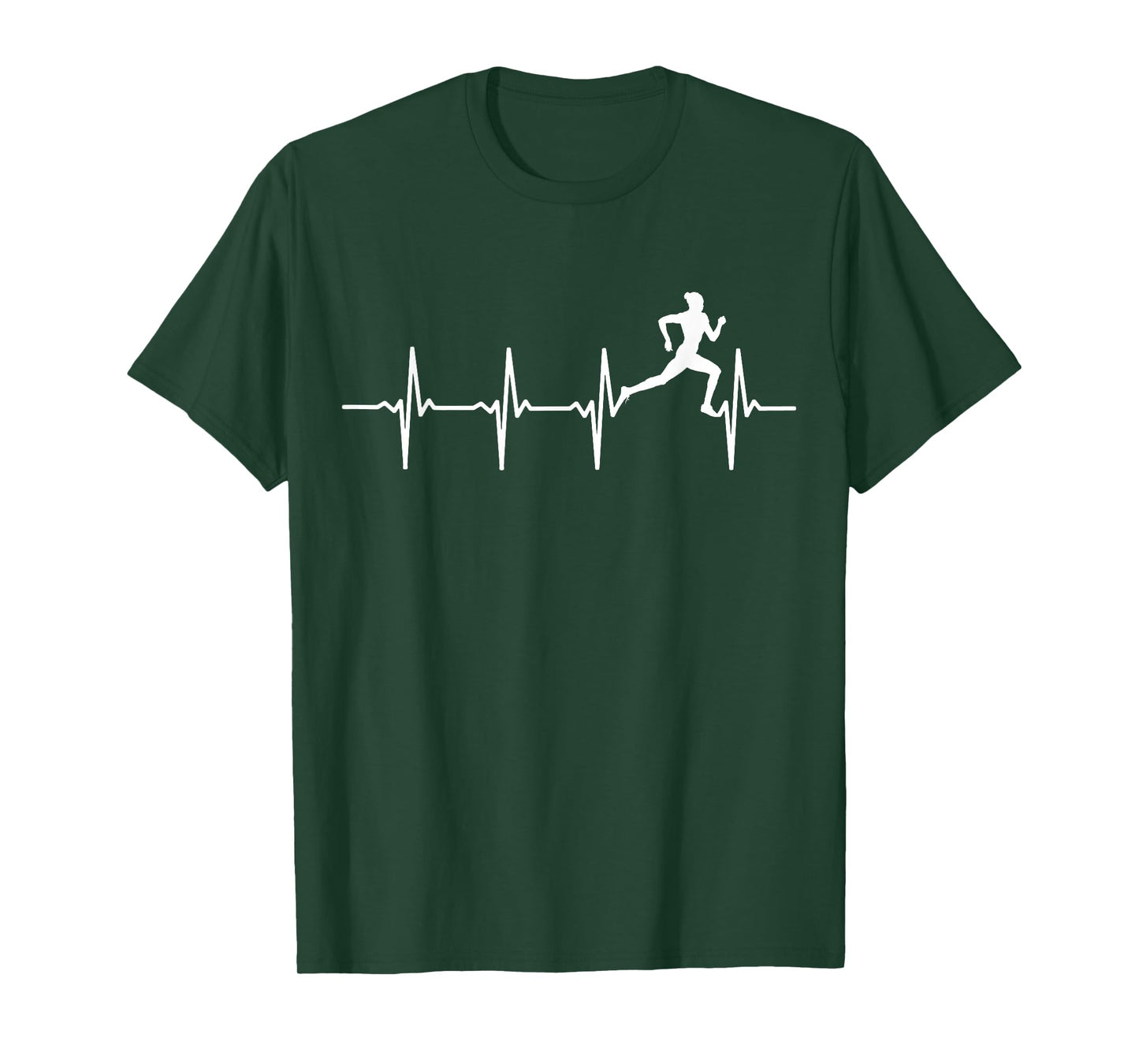 Running Heartbeat - Runner & Jogger T-Shirt
