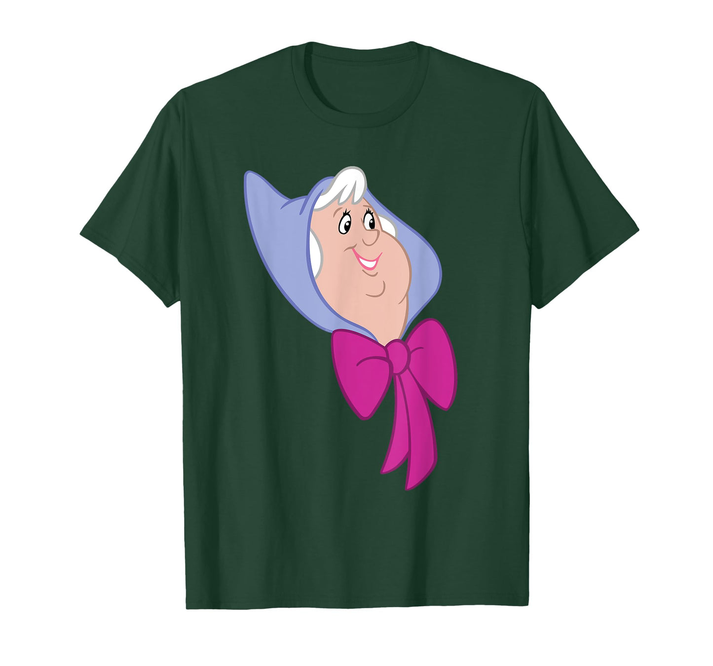 Disney Cinderella Fairy Godmother Big Face Costume T-Shirt