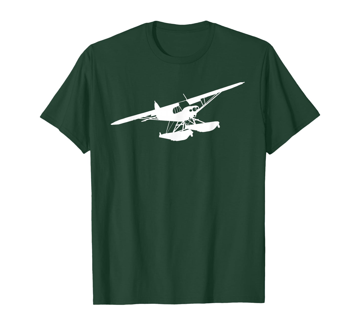 Super Cub Floatplane Airplane Bushplane Flying Pilot T-shirt T-Shirt