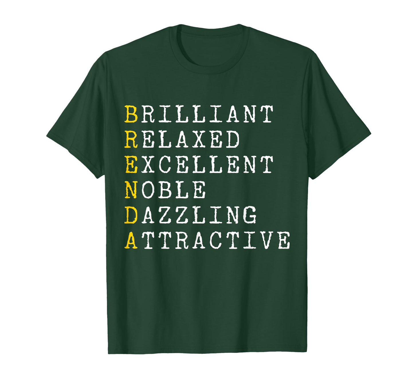 Brenda Personalized, Brenda Name, Girl Woman Brenda T-Shirt