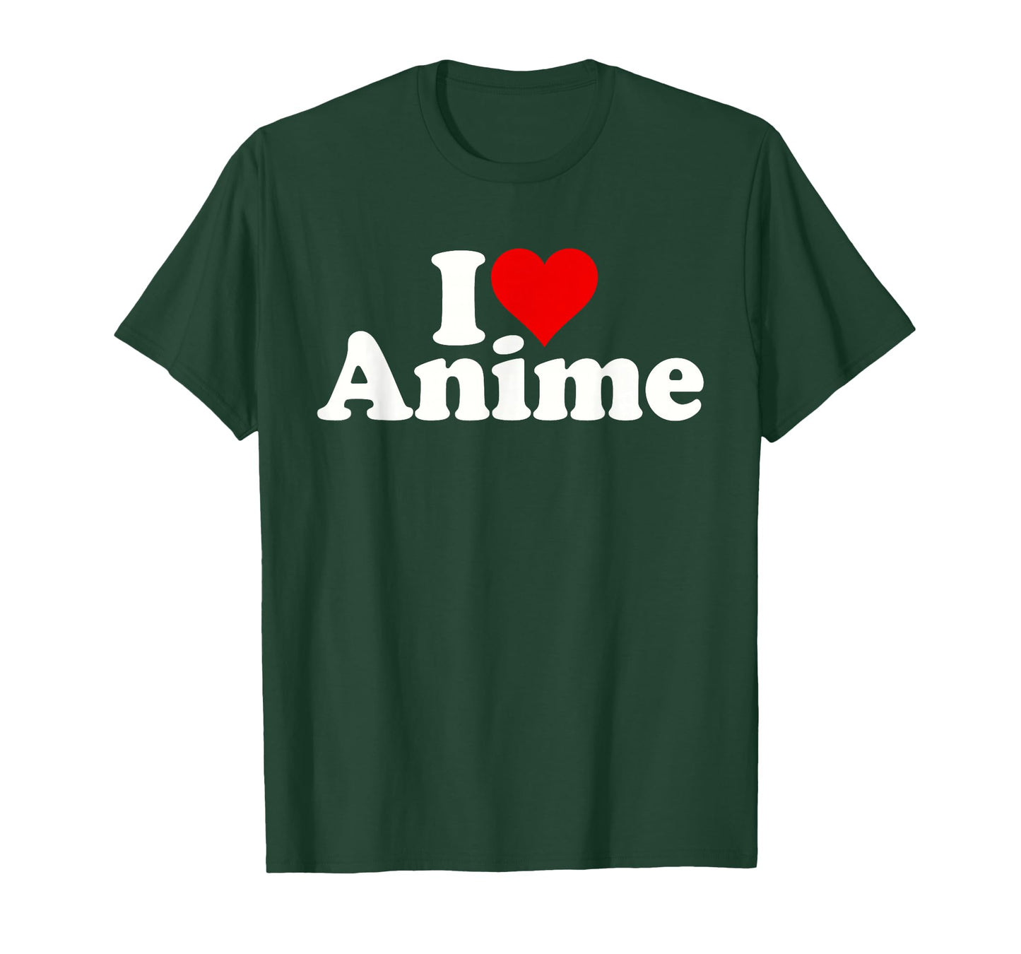 I LOVE HEART ANIME MANGA JAPANESE ANIMATION T-Shirt
